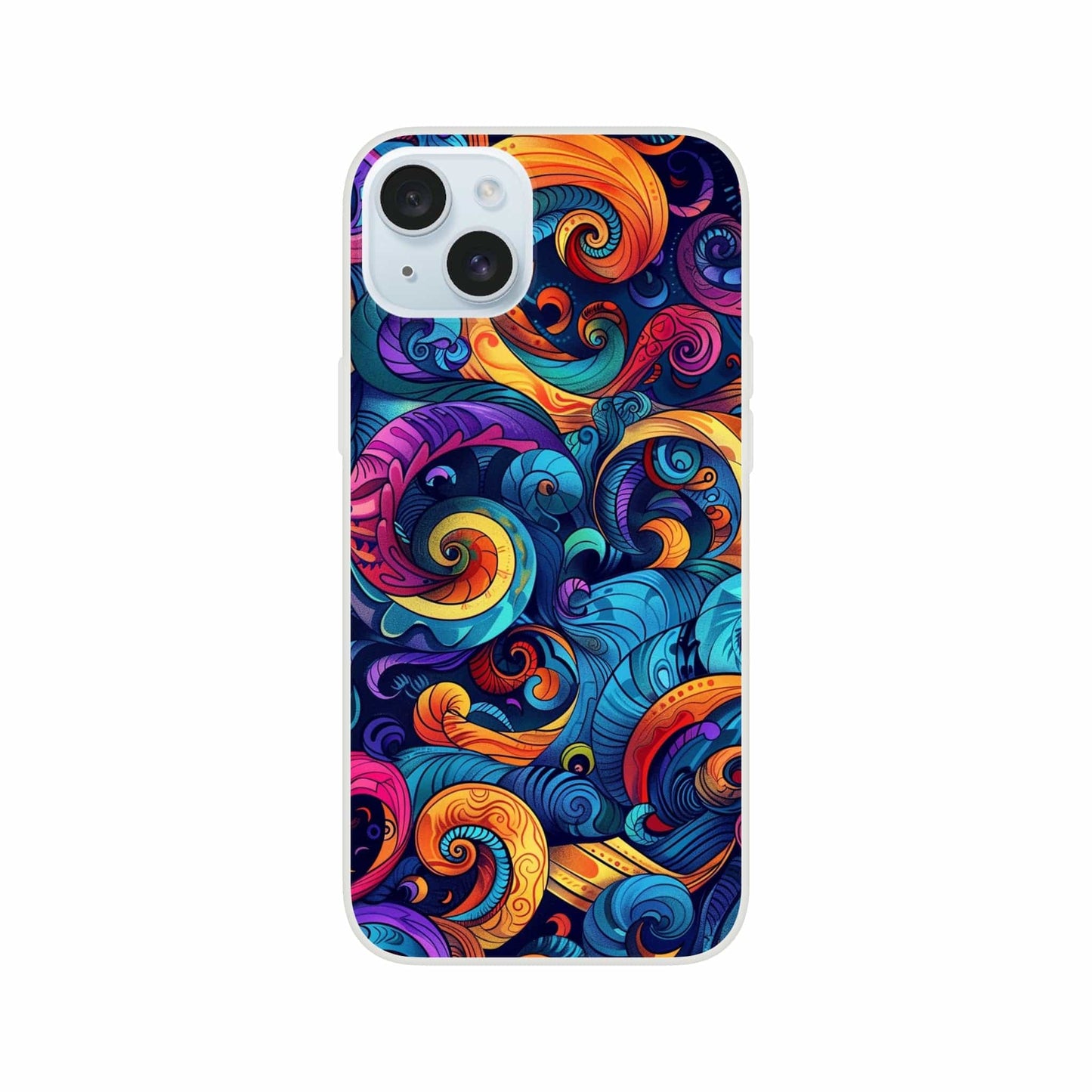 TrendyGuard Print Material Flexi case / Apple - iPhone 15 Plus Color Swirl iPhone & Samsung Cases