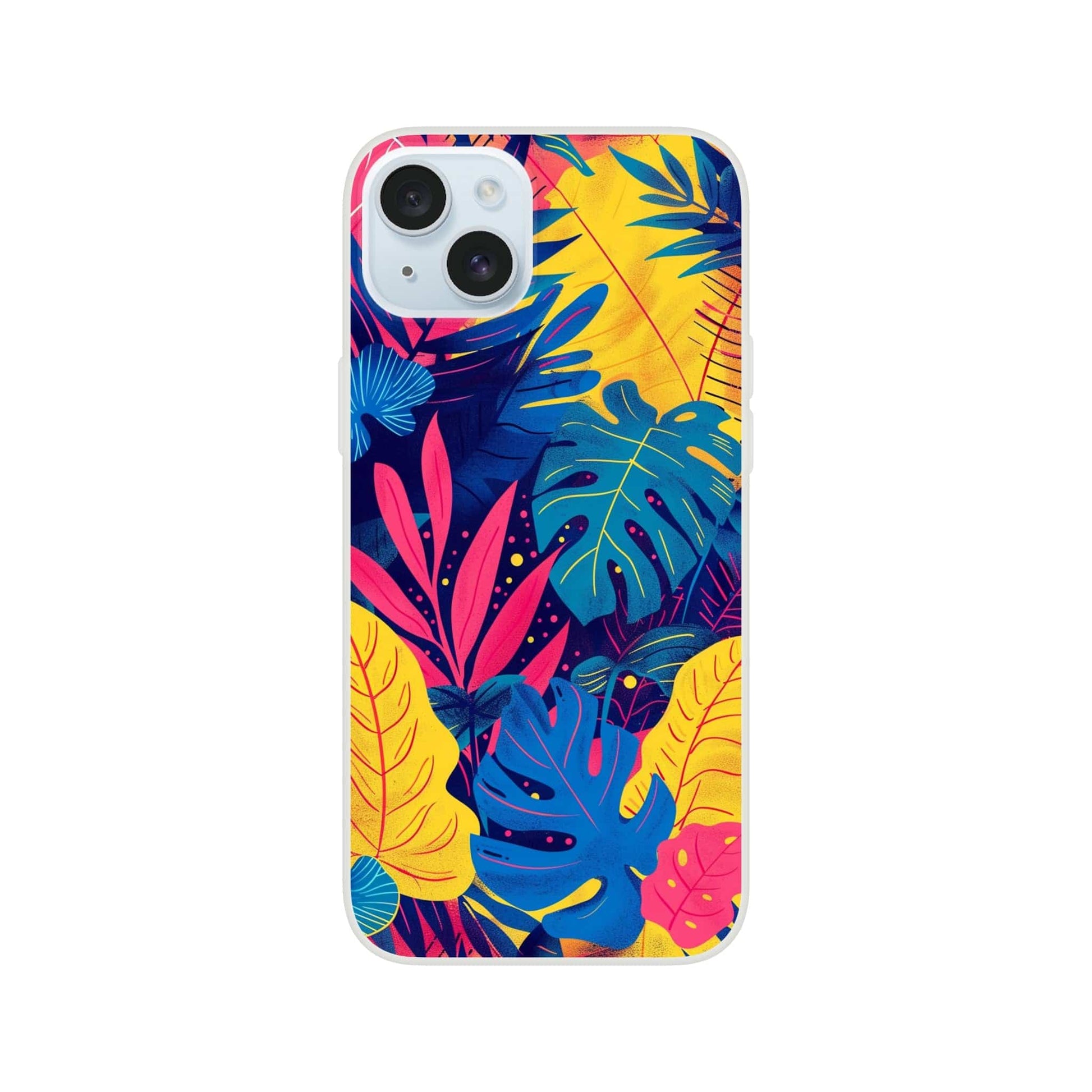 TrendyGuard Print Material Flexi case / Apple - iPhone 15 Plus Neon Tropics iPhone & Samsung Cases