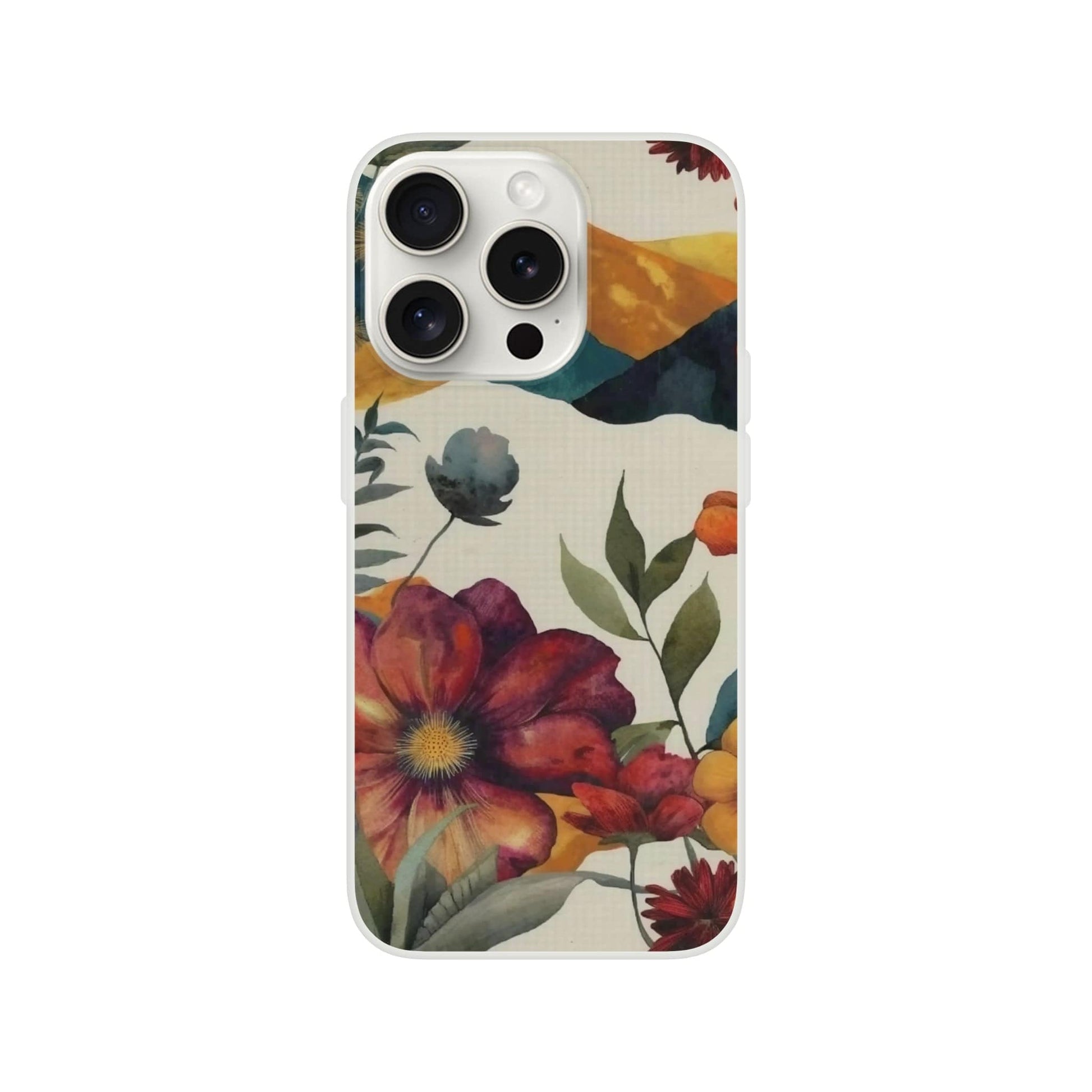 TrendyGuard Print Material Flexi case / Apple - iPhone 15 Pro Floral Hillside iPhone & Samsung Cases