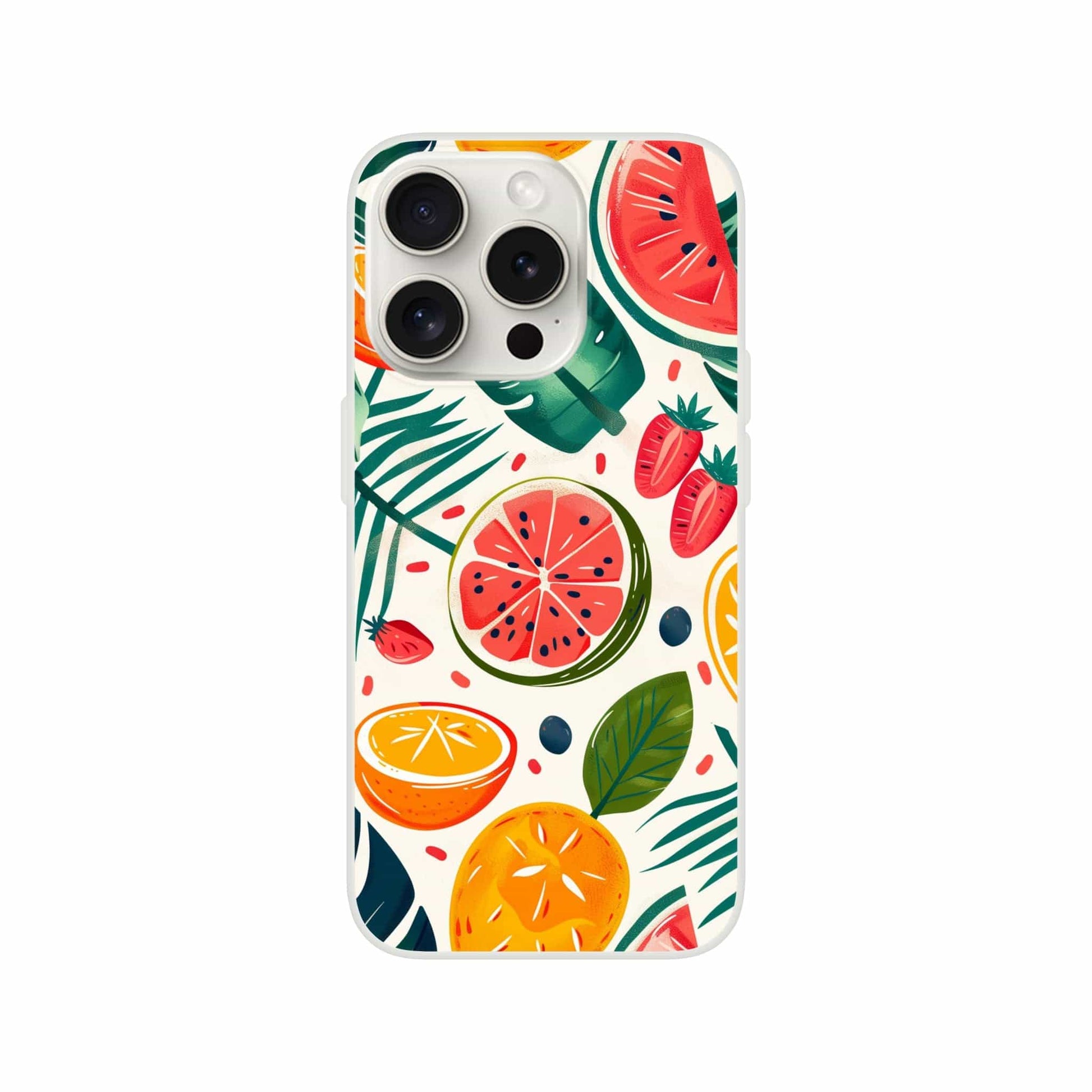 TrendyGuard Print Material Flexi case / Apple - iPhone 15 Pro Fruit & Tropics iPhone & Samsung Cases