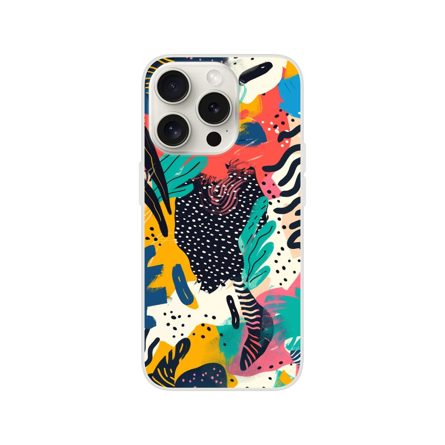 TrendyGuard Print Material Flexi case / Apple - iPhone 15 Pro Good Vibes iPhone & Samsung Cases