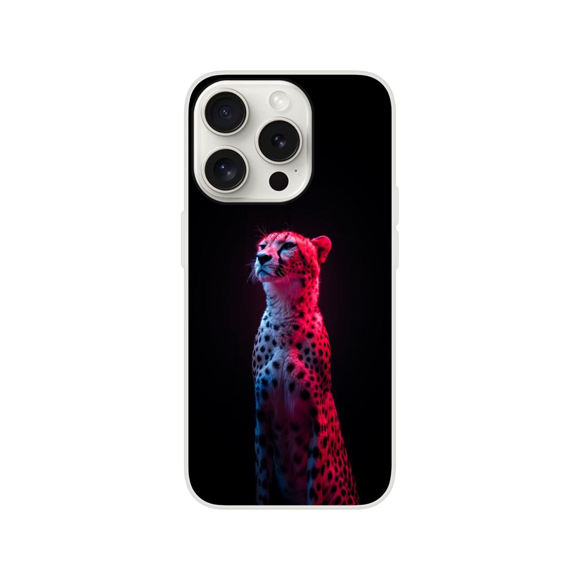 TrendyGuard Print Material Flexi case / Apple - iPhone 15 Pro Neon Cheetah iPhone & Samsung Cases