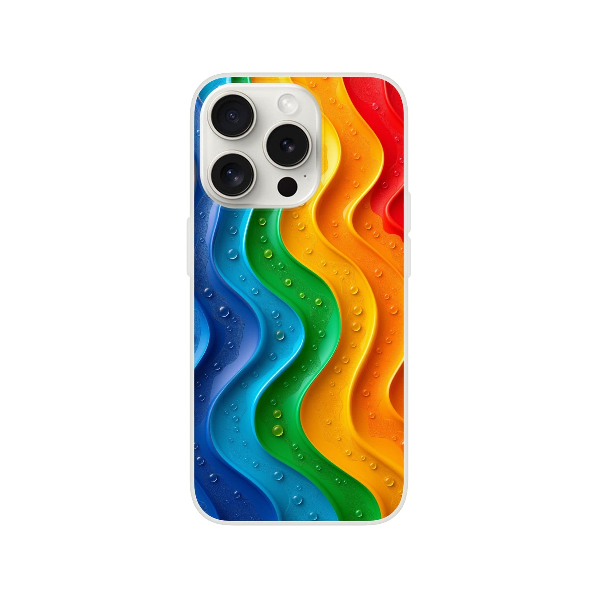 TrendyGuard Print Material Flexi case / Apple - iPhone 15 Pro Wet Rainbow iPhone & Samsung Cases