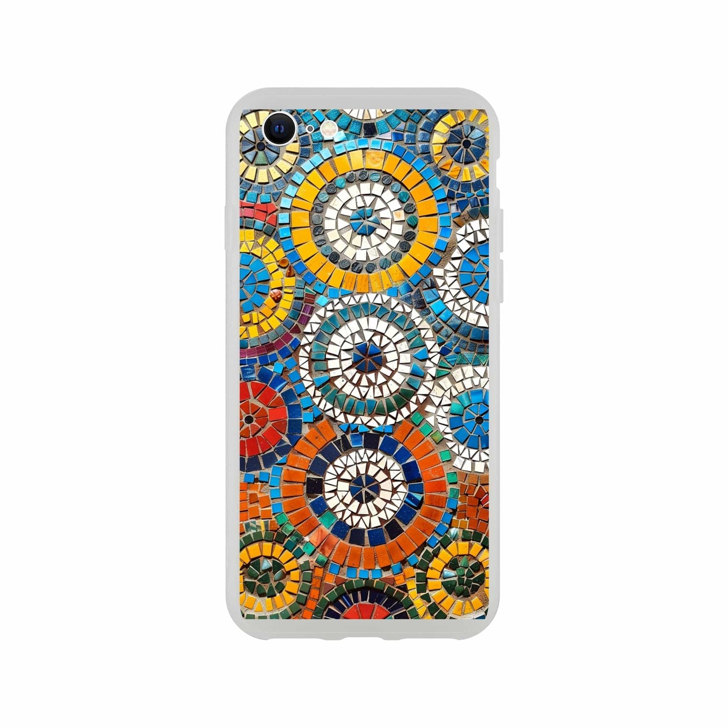 TrendyGuard Print Material Flexi case / Apple - iPhone 7 Color Tiles iPhone & Samsung Cases
