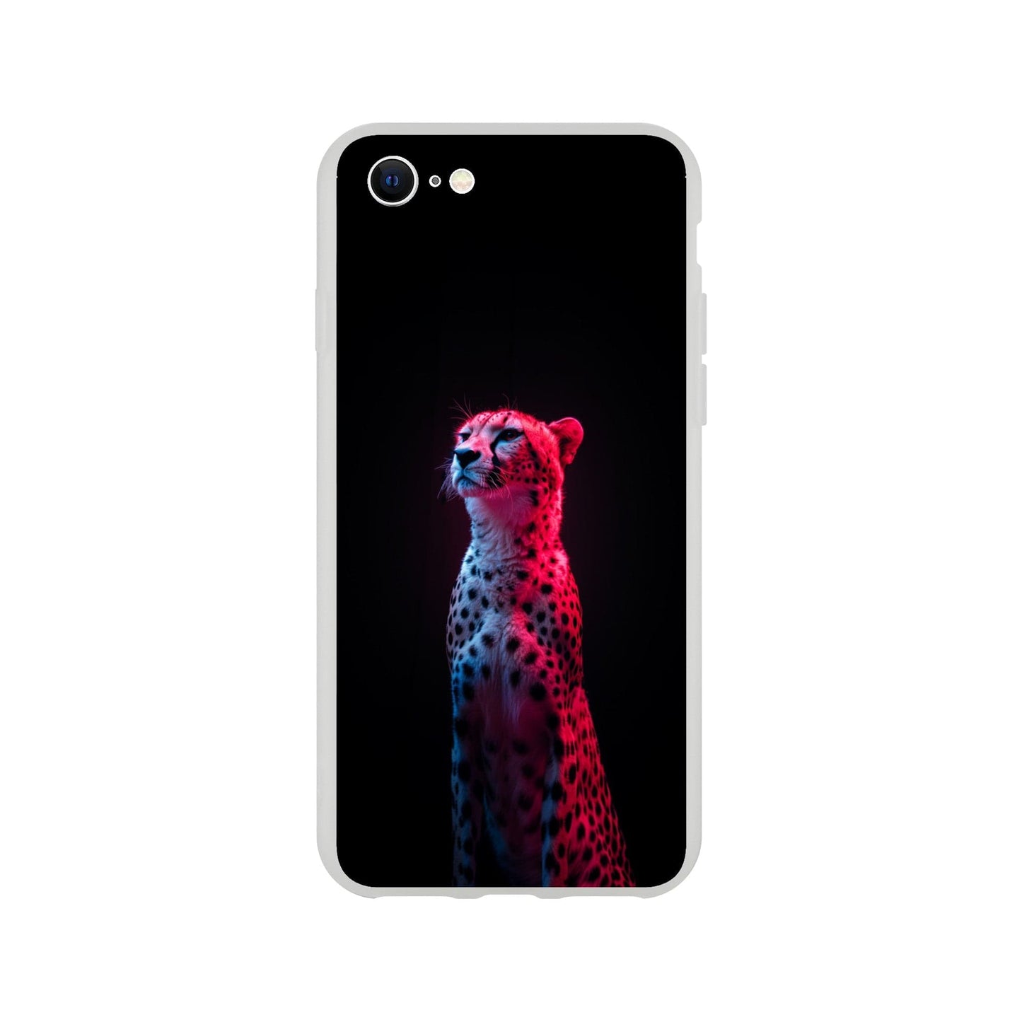 TrendyGuard Print Material Flexi case / Apple - iPhone 7 Neon Cheetah iPhone & Samsung Cases