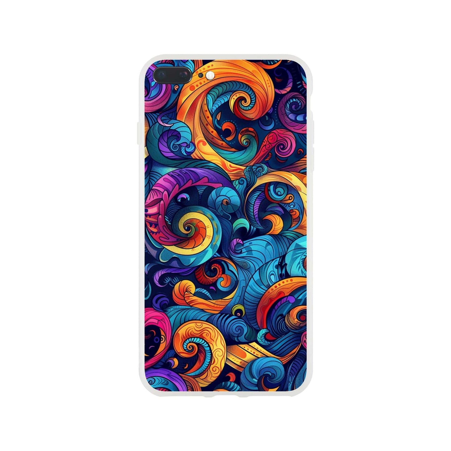 TrendyGuard Print Material Flexi case / Apple - iPhone 7 Plus Color Swirl iPhone & Samsung Cases