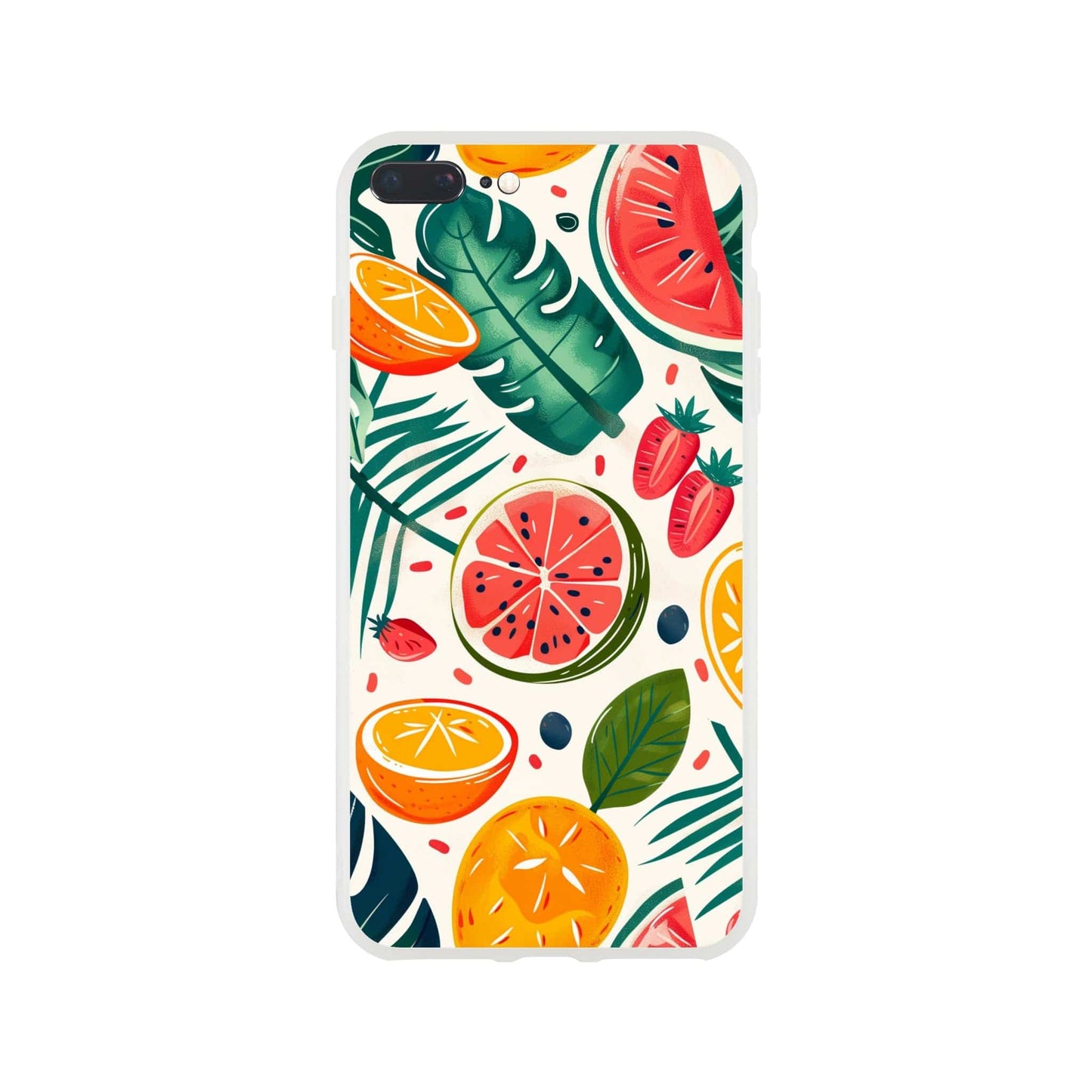 TrendyGuard Print Material Flexi case / Apple - iPhone 7 Plus Fruit & Tropics iPhone & Samsung Cases