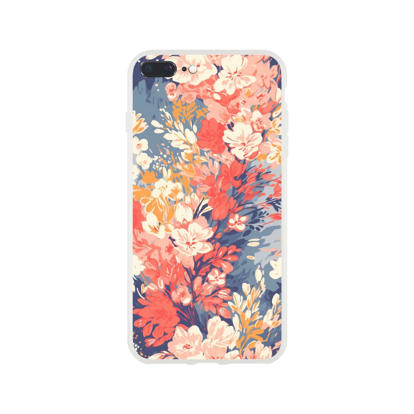 TrendyGuard Print Material Flexi case / Apple - iPhone 7 Plus Pastel Flora iPhone & Samsung Cases