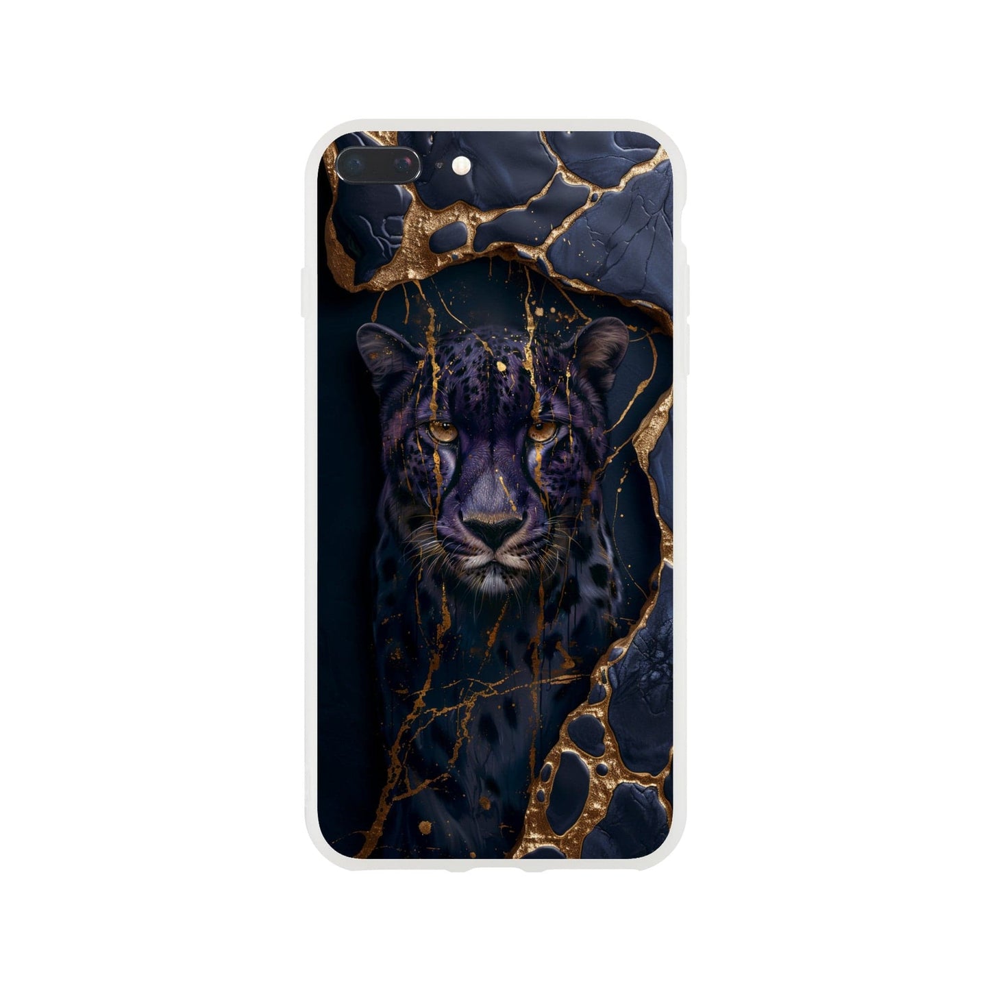 TrendyGuard Print Material Flexi case / Apple - iPhone 7 Plus Purple Cheetah iPhone & Samsung Cases