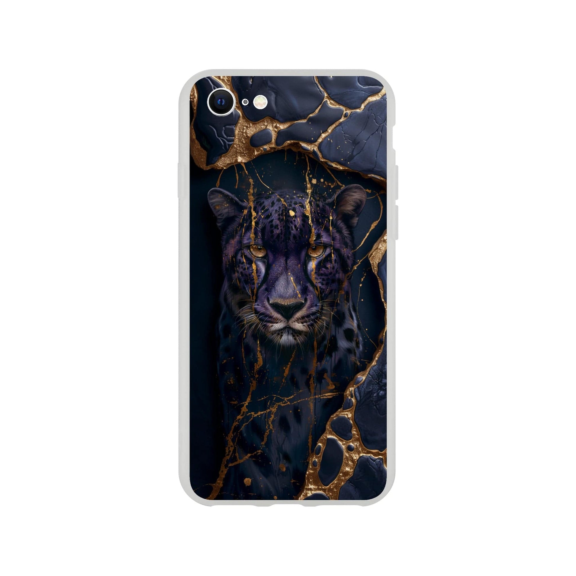 TrendyGuard Print Material Flexi case / Apple - iPhone 7 Purple Cheetah iPhone & Samsung Cases