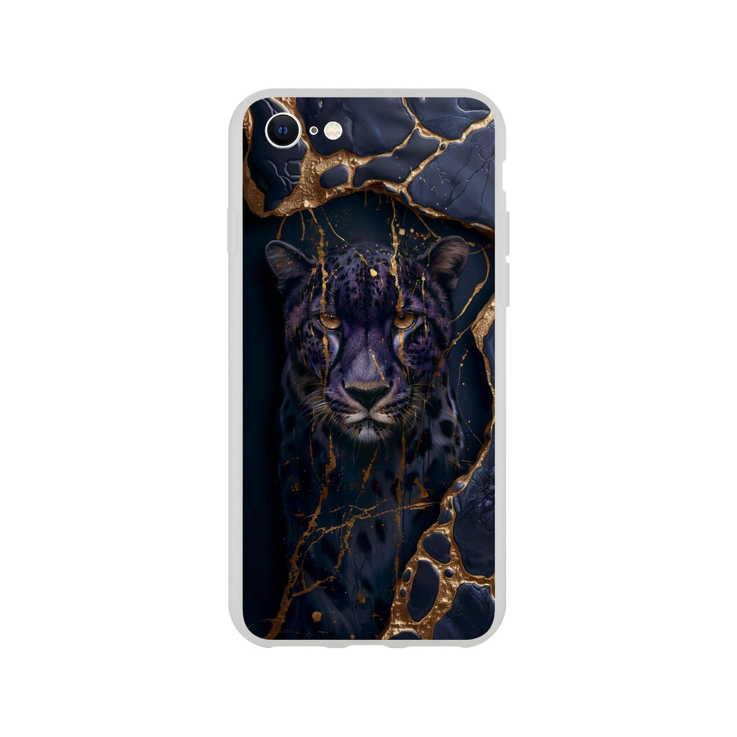 TrendyGuard Print Material Flexi case / Apple - iPhone 8 Purple Cheetah iPhone & Samsung Cases