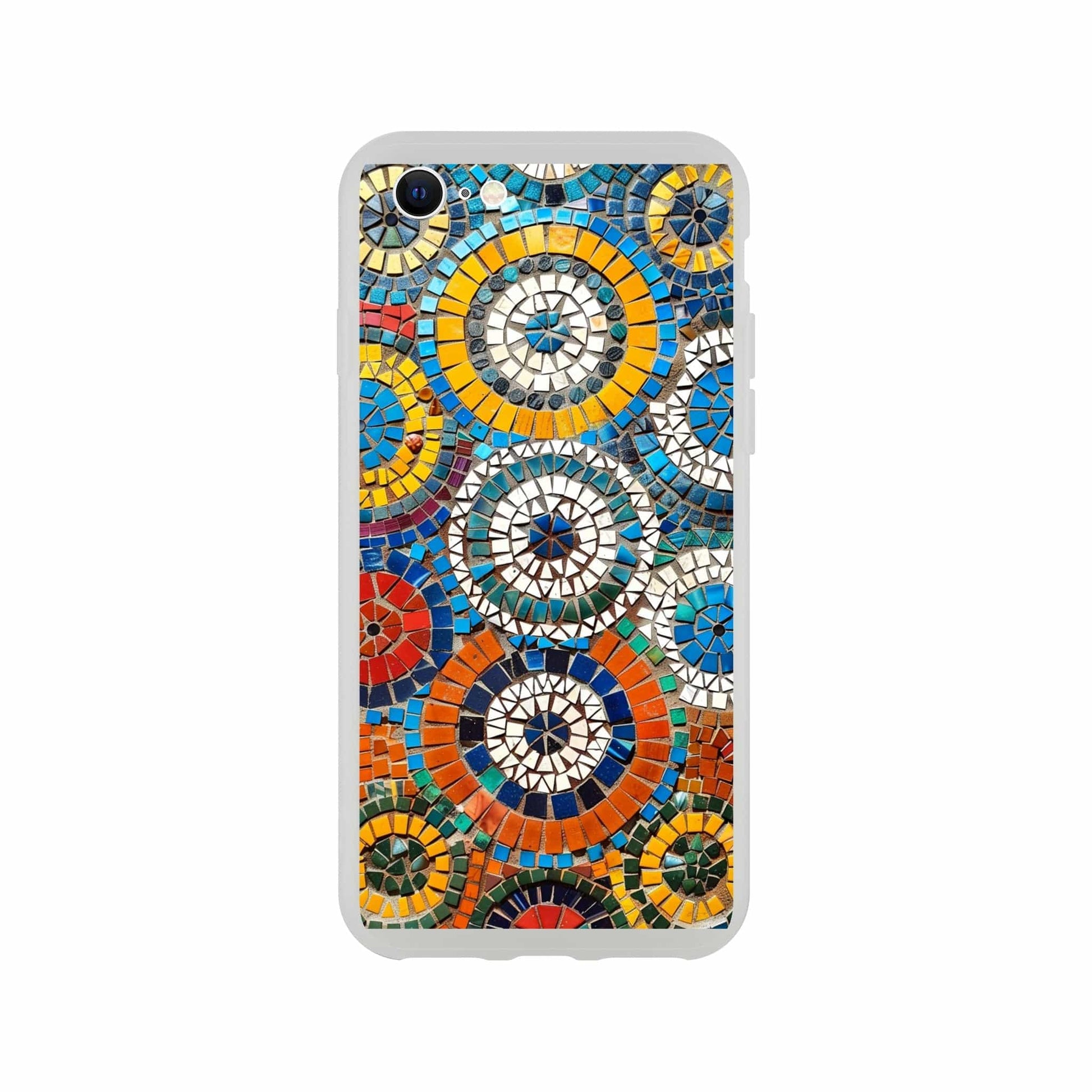 TrendyGuard Print Material Flexi case / Apple - iPhone SE Color Tiles iPhone & Samsung Cases