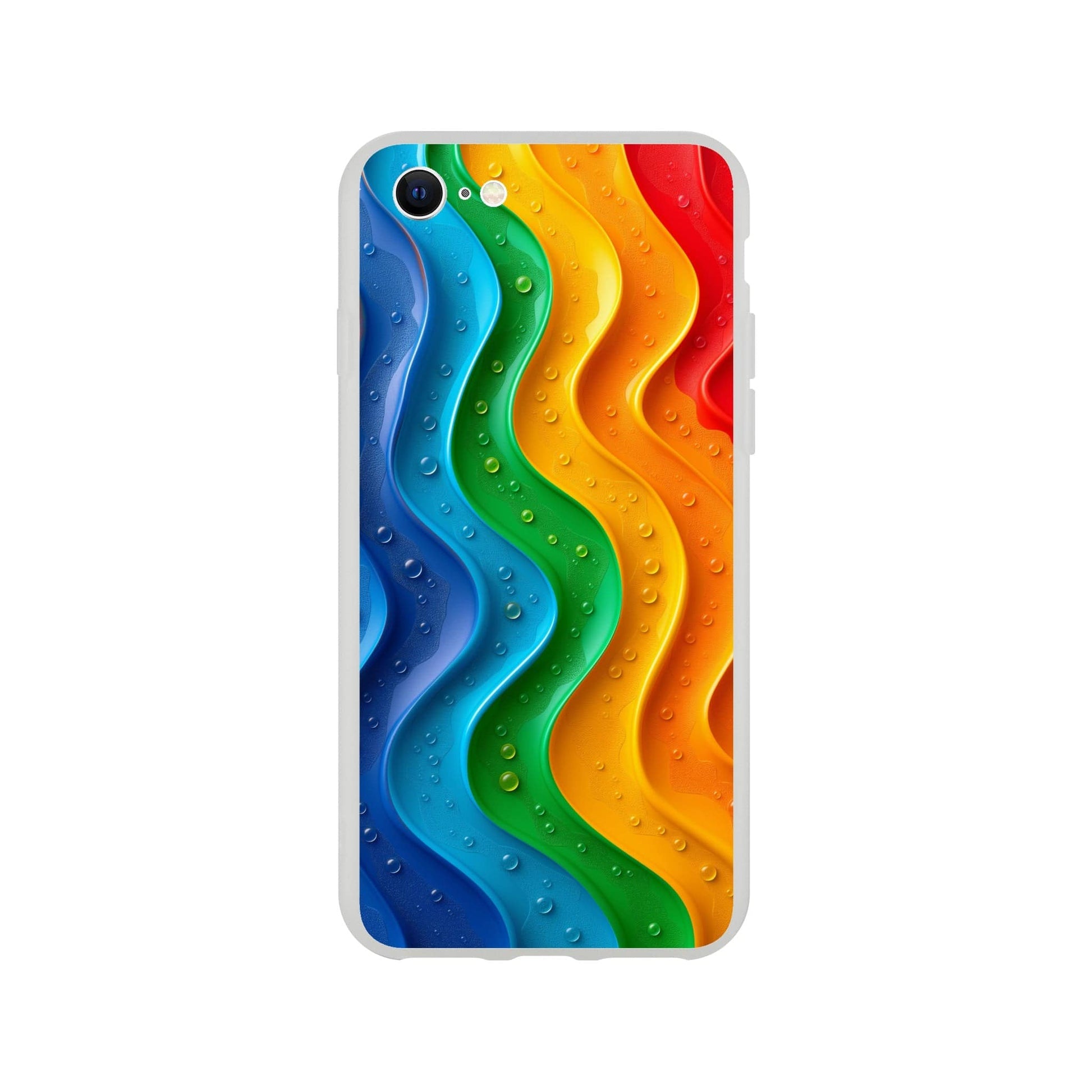 TrendyGuard Print Material Flexi case / Apple - iPhone SE Wet Rainbow iPhone & Samsung Cases