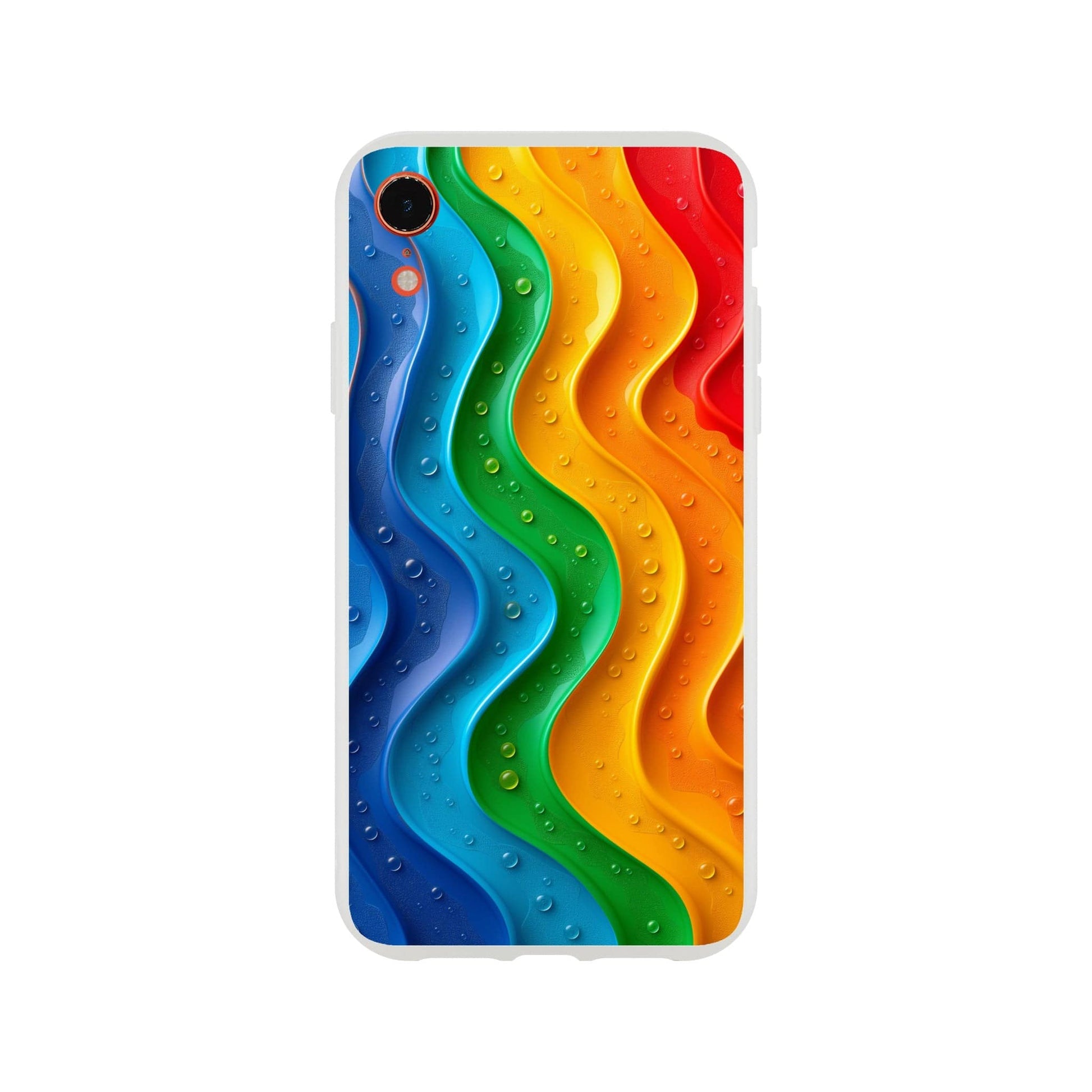 TrendyGuard Print Material Flexi case / Apple - iPhone XR Wet Rainbow iPhone & Samsung Cases