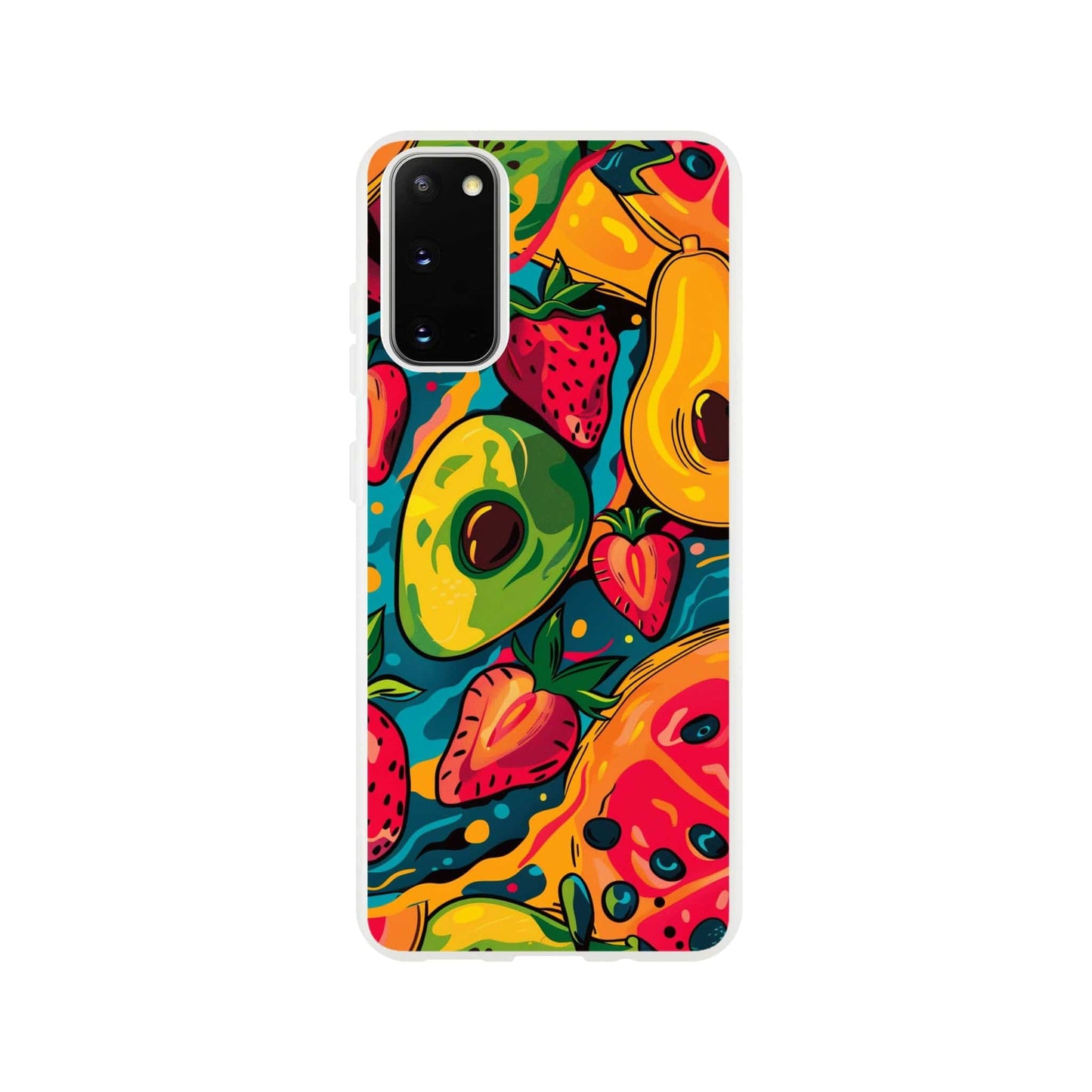 TrendyGuard Print Material Flexi case / Samsung - Galaxy S20 Fruit Monster iPhone & Samsung Cases