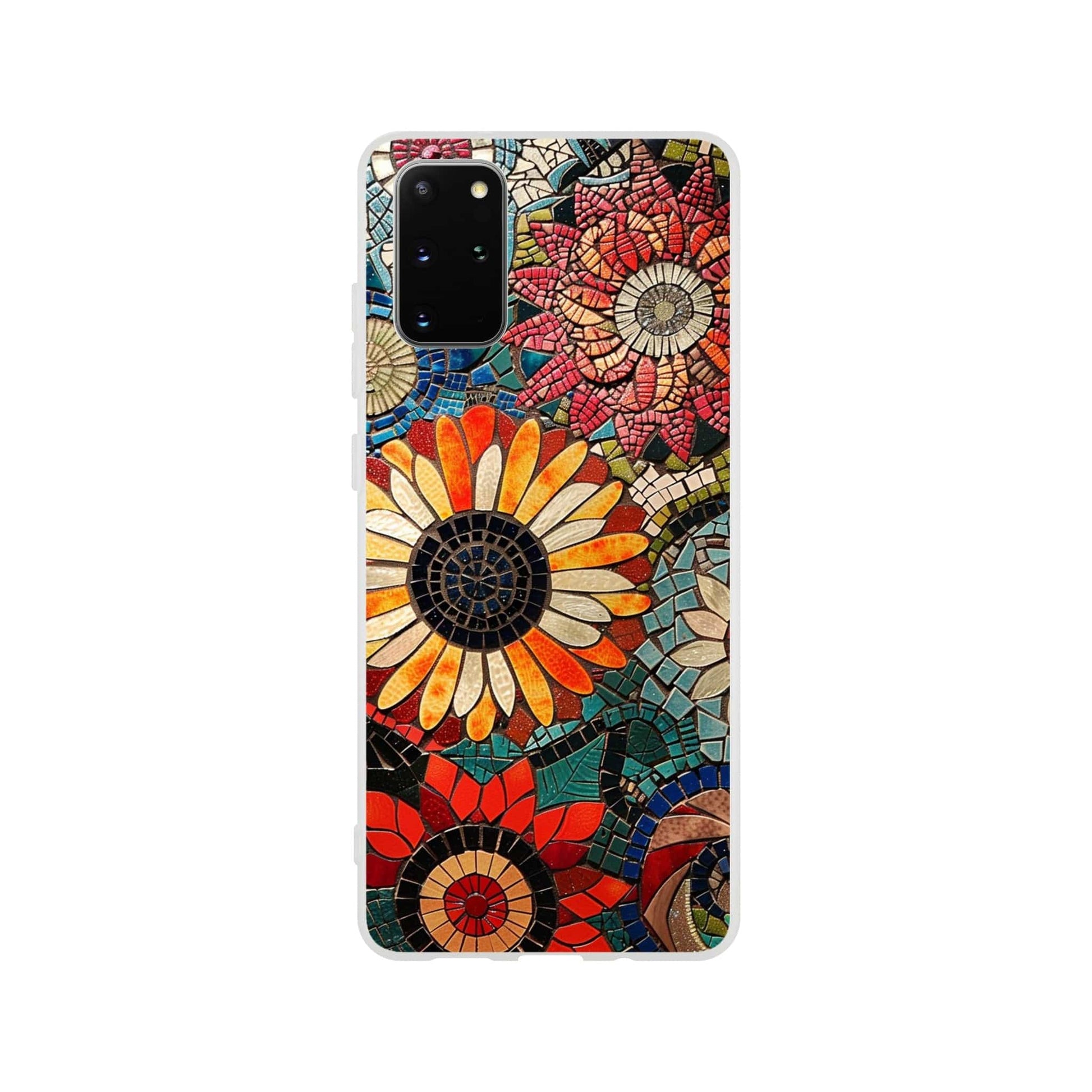TrendyGuard Print Material Flexi case / Samsung - Galaxy S20 Plus Floral Garden Tile iPhone & Samsung Cases
