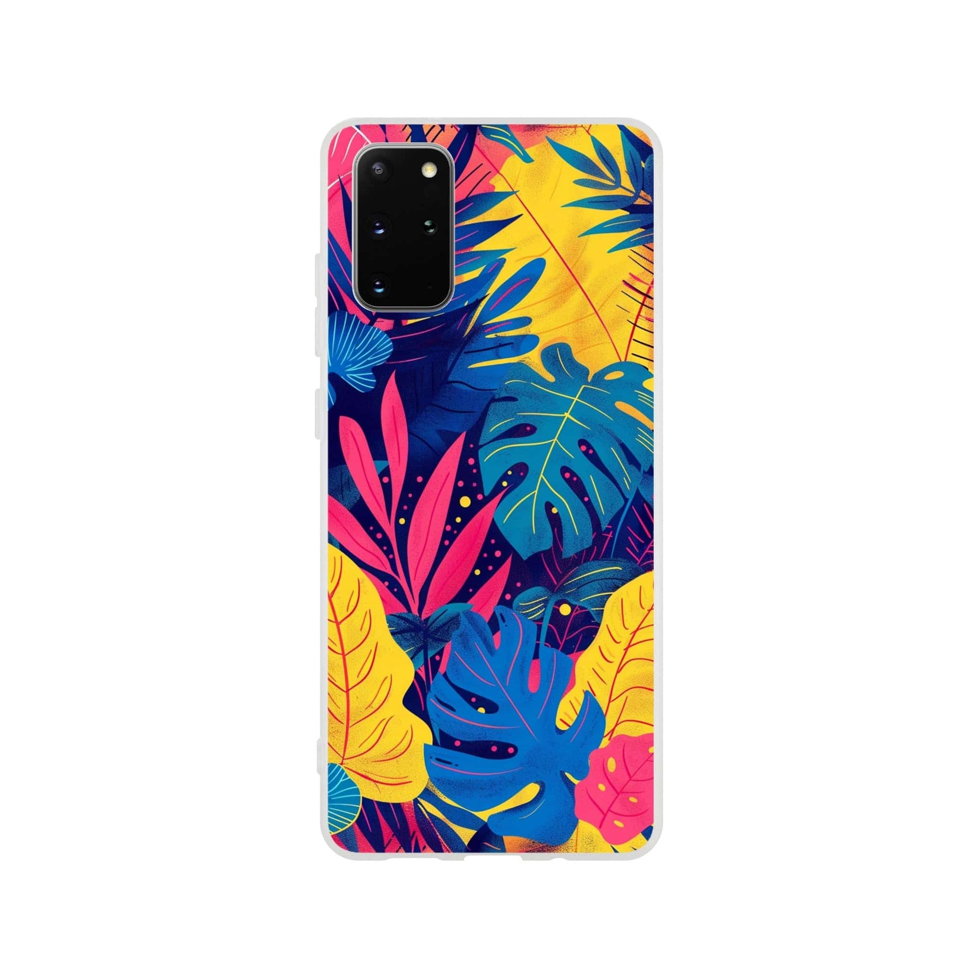 TrendyGuard Print Material Flexi case / Samsung - Galaxy S20 Plus Neon Tropics iPhone & Samsung Cases