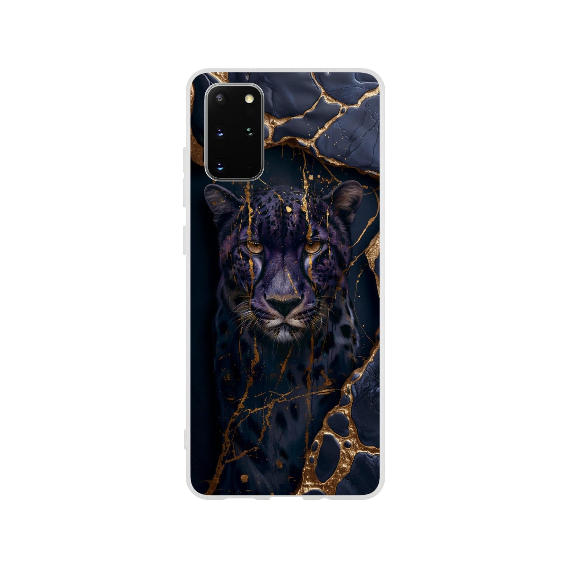 TrendyGuard Print Material Flexi case / Samsung - Galaxy S20 Plus Purple Cheetah iPhone & Samsung Cases