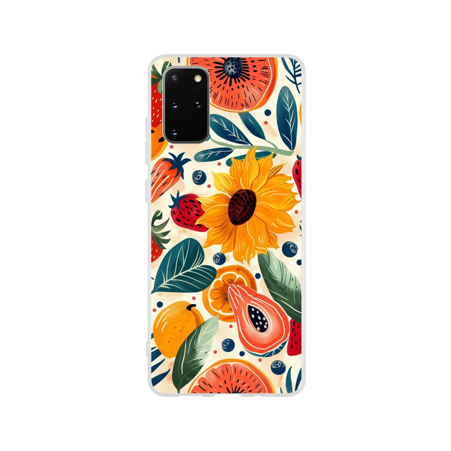 TrendyGuard Print Material Flexi case / Samsung - Galaxy S20 Plus Sunflower Fruit iPhone & Samsung Cases