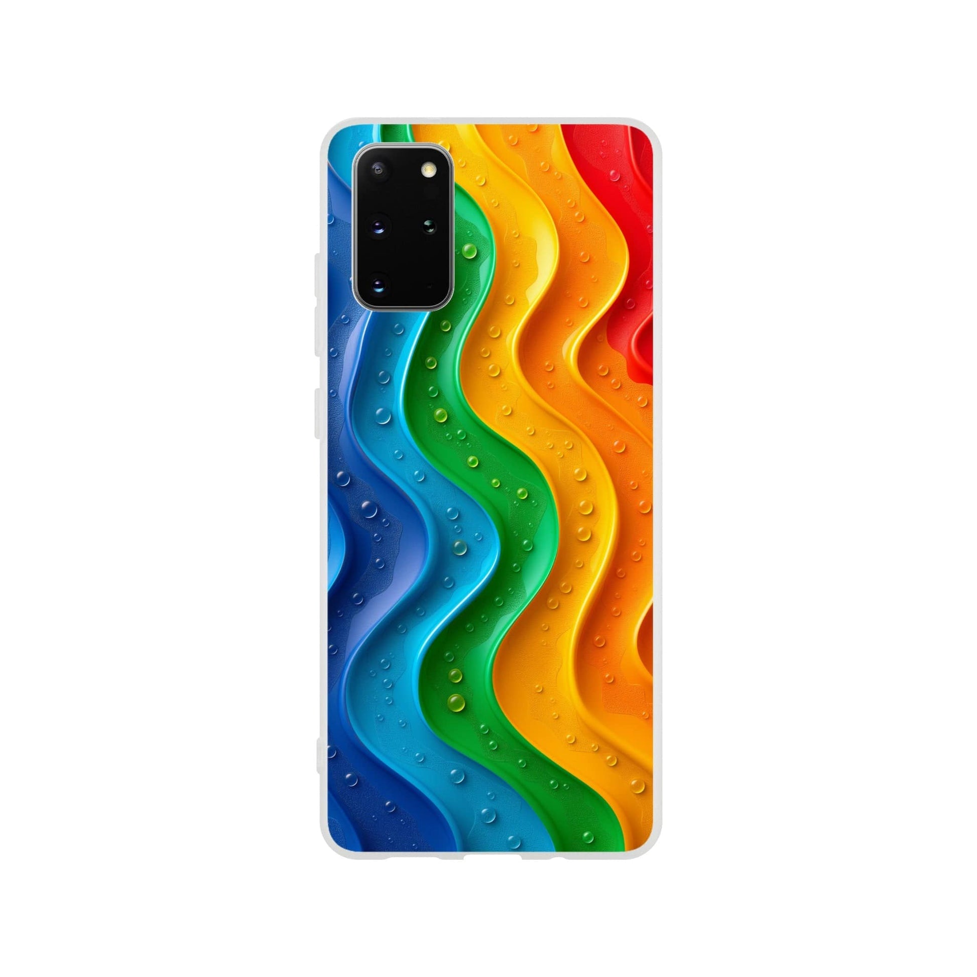 TrendyGuard Print Material Flexi case / Samsung - Galaxy S20 Plus Wet Rainbow iPhone & Samsung Cases