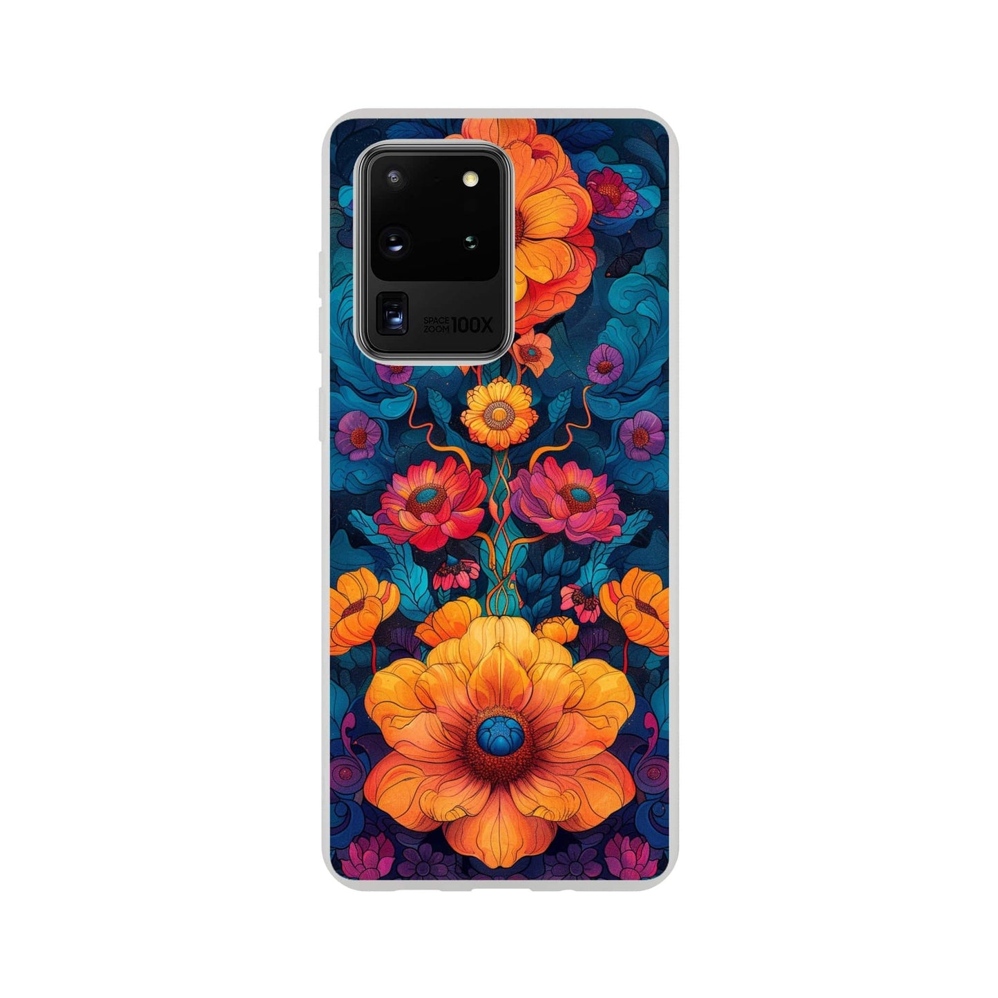 TrendyGuard Print Material Flexi case / Samsung - Galaxy S20 Ultra Flower Power iPhone & Samsung Cases