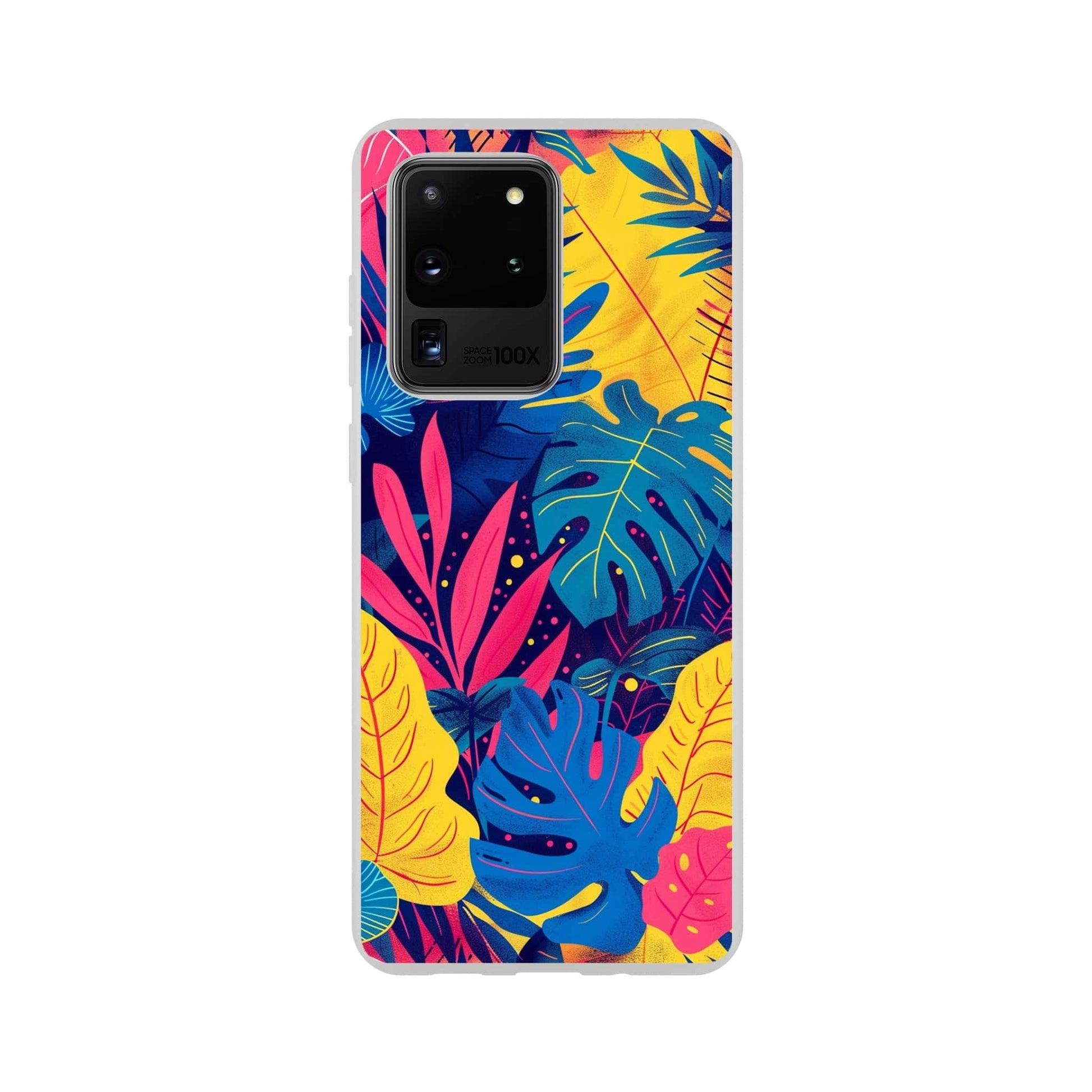 TrendyGuard Print Material Flexi case / Samsung - Galaxy S20 Ultra Neon Tropics iPhone & Samsung Cases