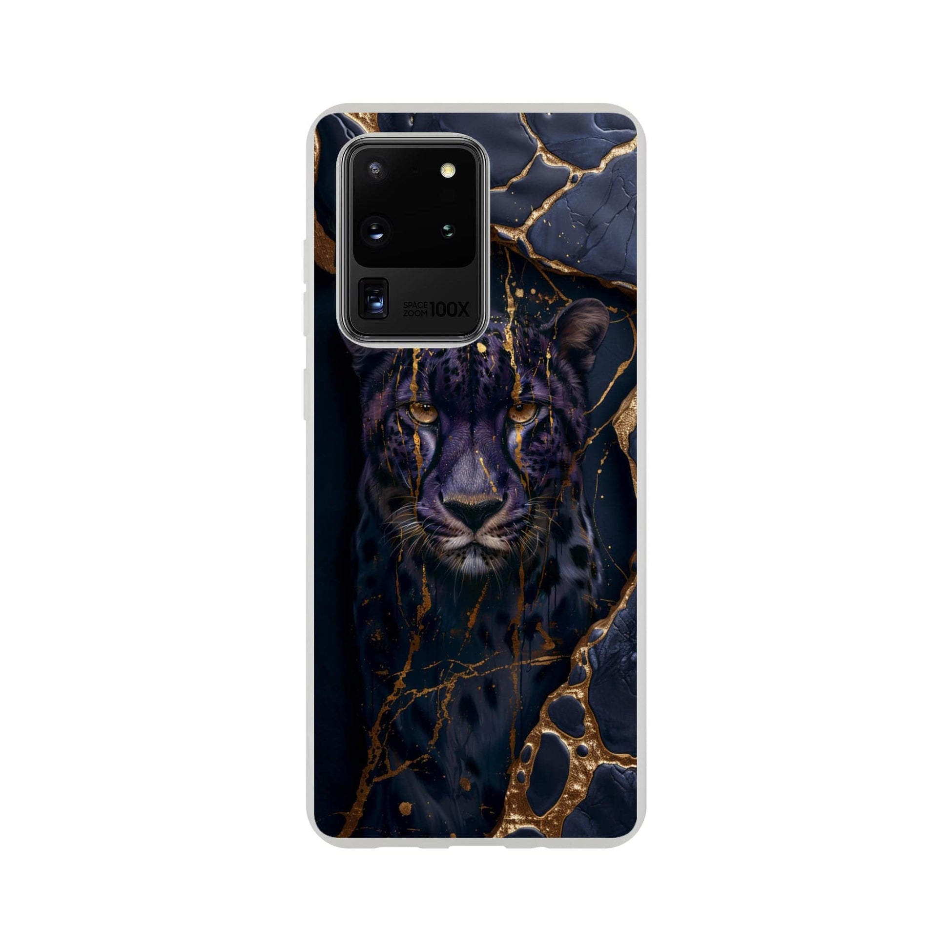 TrendyGuard Print Material Flexi case / Samsung - Galaxy S20 Ultra Purple Cheetah iPhone & Samsung Cases