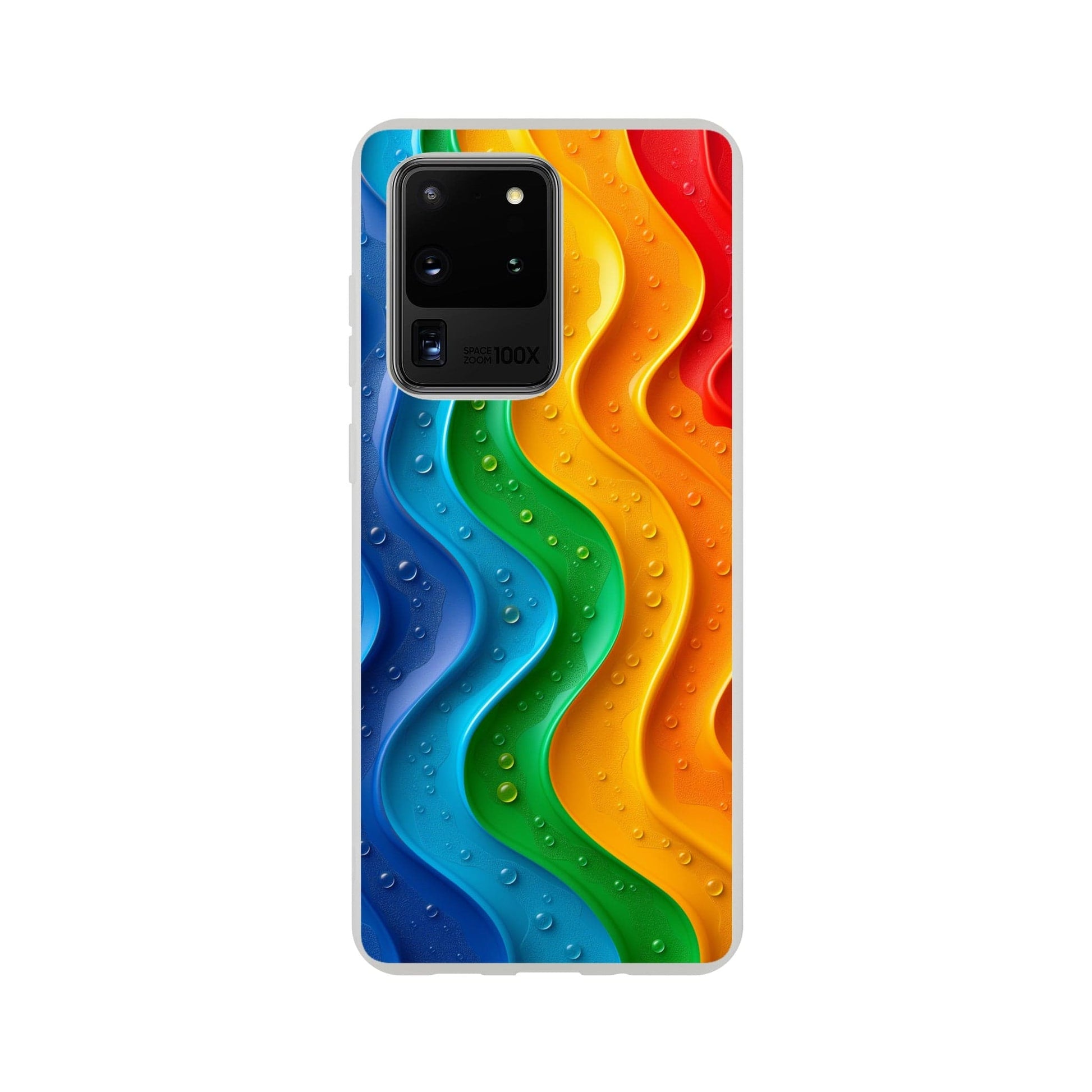 TrendyGuard Print Material Flexi case / Samsung - Galaxy S20 Ultra Wet Rainbow iPhone & Samsung Cases