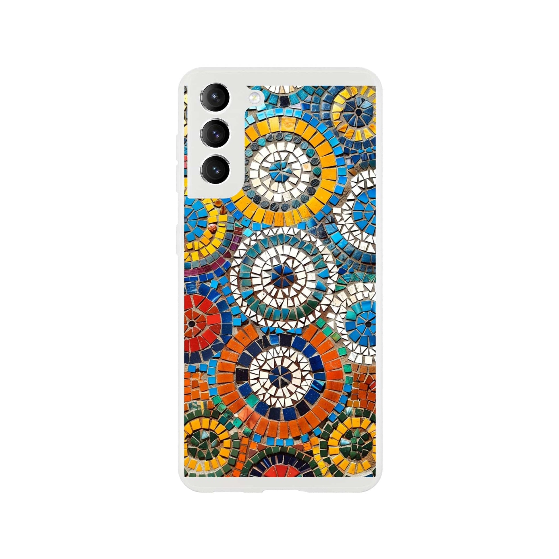 TrendyGuard Print Material Flexi case / Samsung - Galaxy S21 Color Tiles iPhone & Samsung Cases