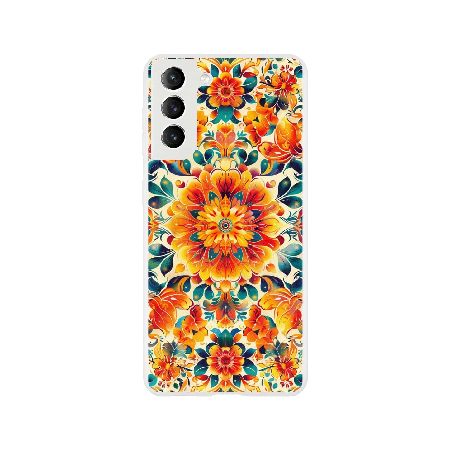 TrendyGuard Print Material Flexi case / Samsung - Galaxy S21 Destiny Flower iPhone & Samsung Cases