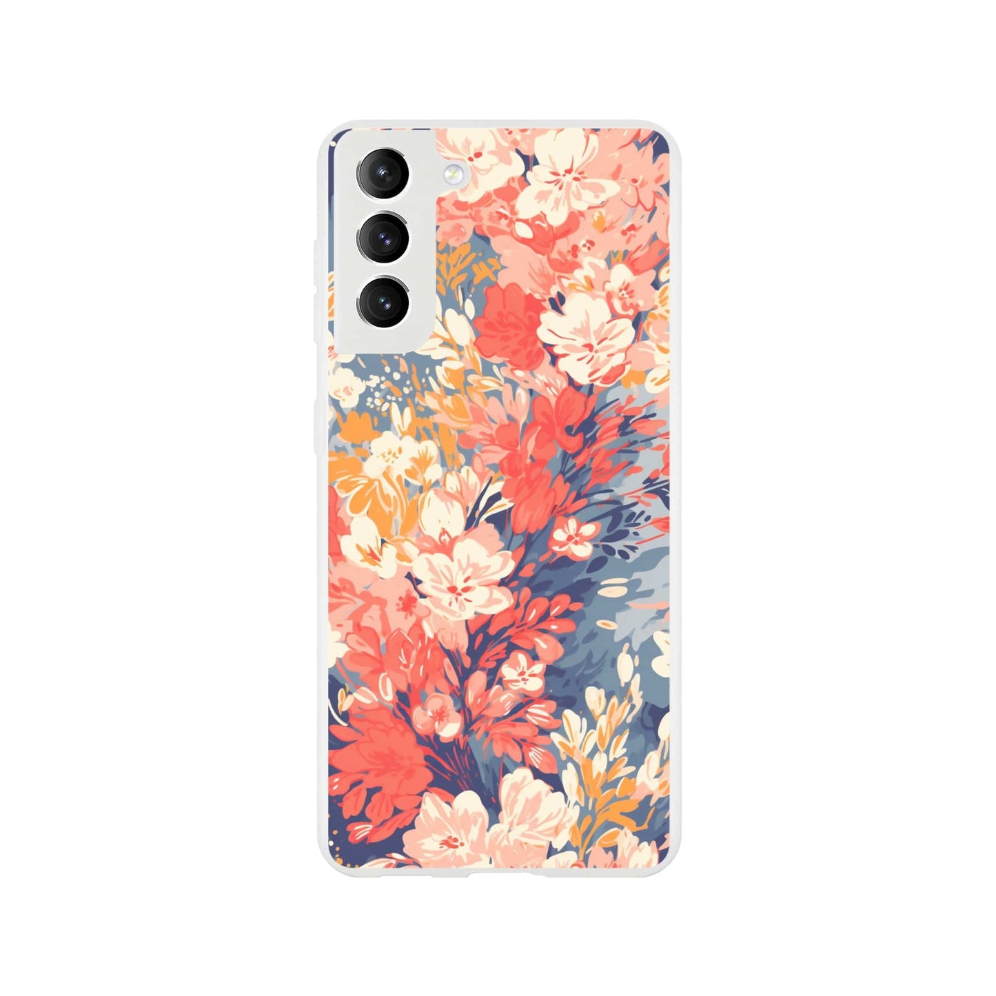 TrendyGuard Print Material Flexi case / Samsung - Galaxy S21 Pastel Flora iPhone & Samsung Cases