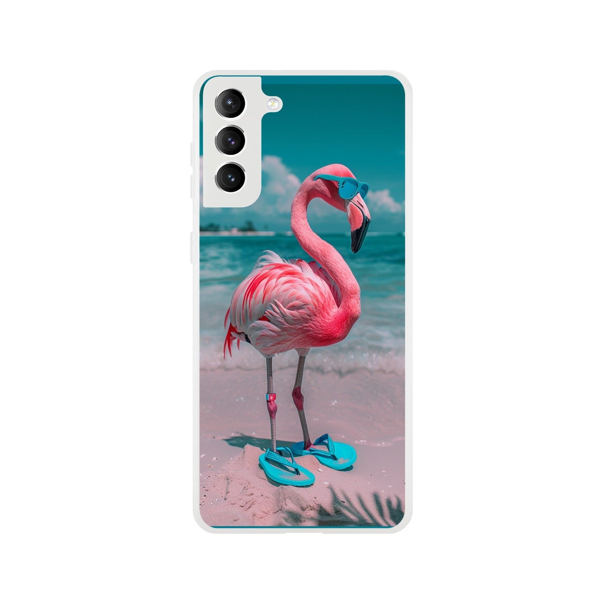 TrendyGuard Print Material Flexi case / Samsung - Galaxy S21 Plus Aruba Flamingo iPhone & Samsung Cases