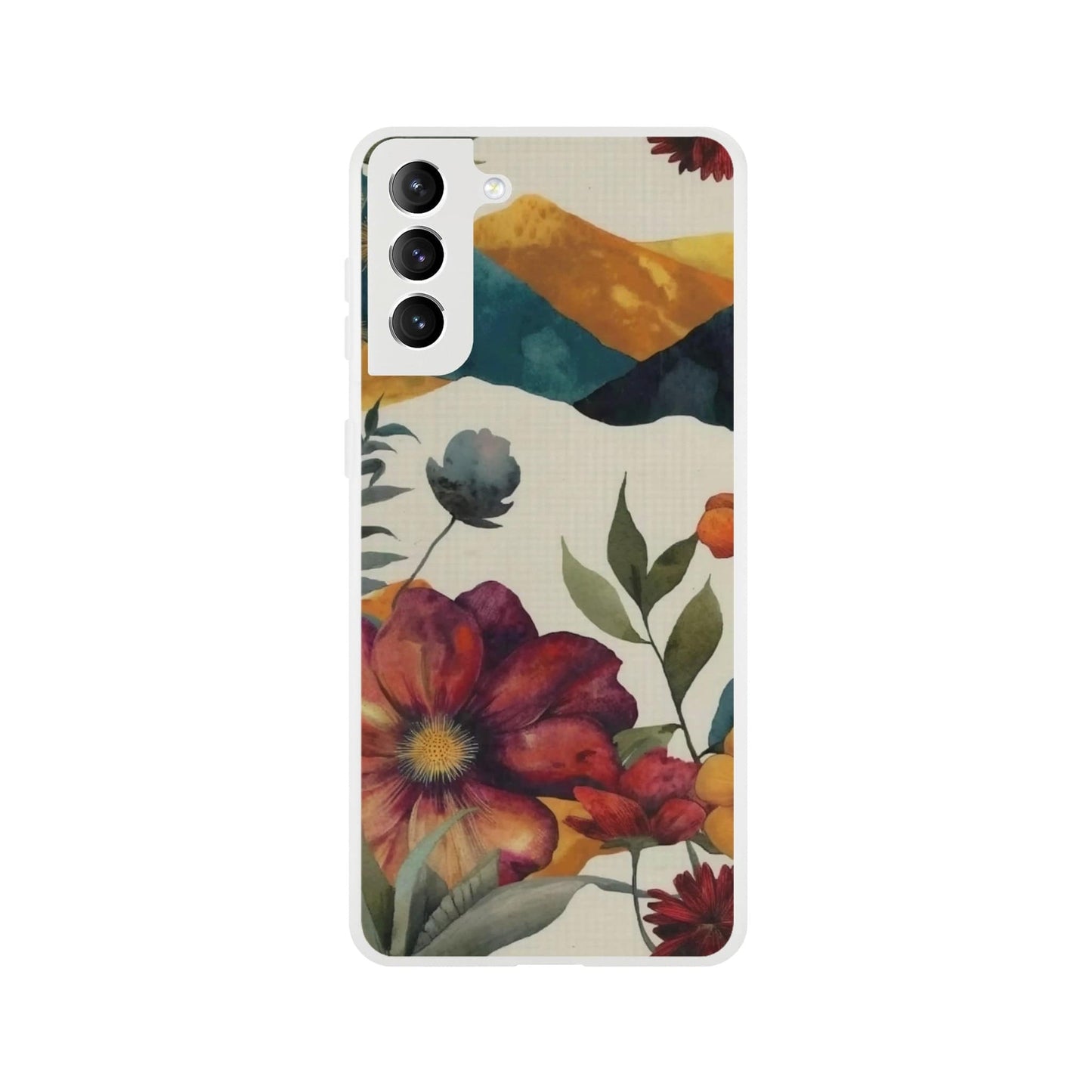 TrendyGuard Print Material Flexi case / Samsung - Galaxy S21 Plus Floral Hillside iPhone & Samsung Cases