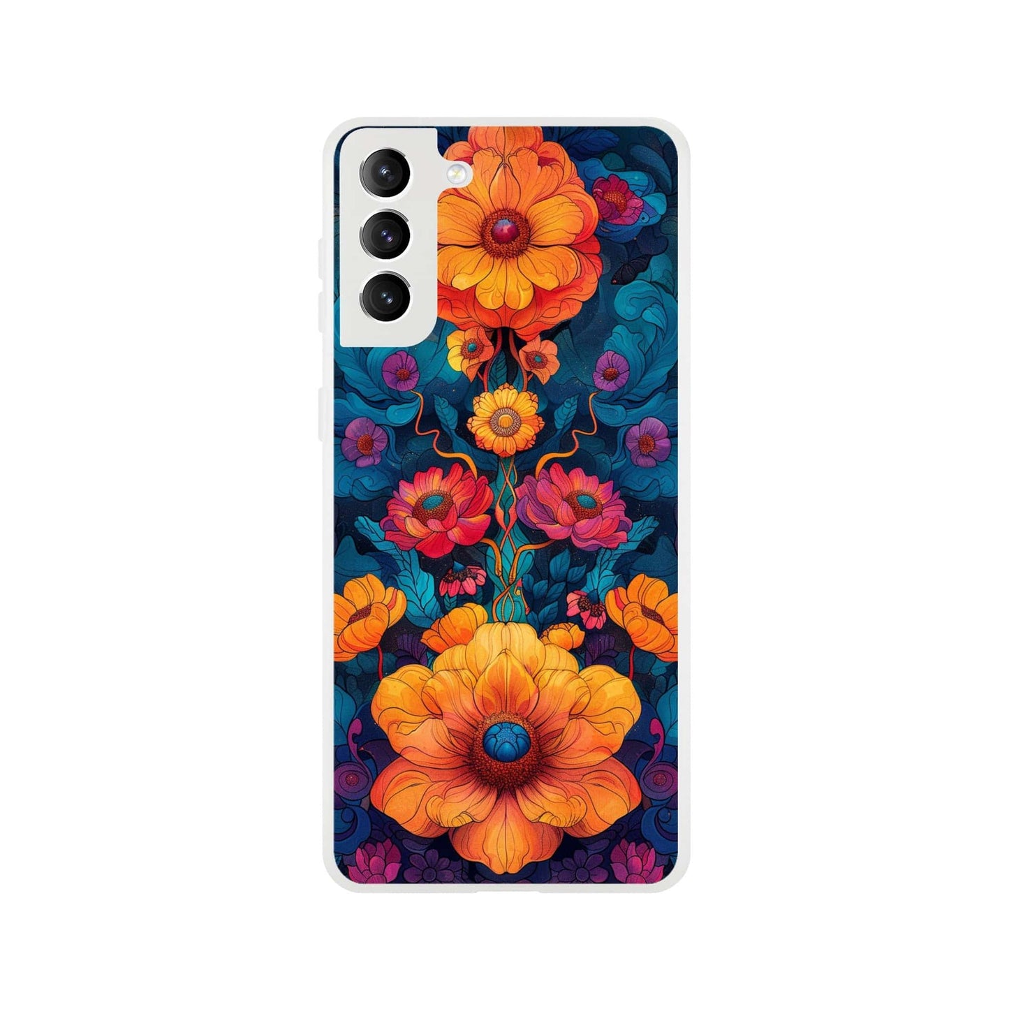 TrendyGuard Print Material Flexi case / Samsung - Galaxy S21 Plus Flower Power iPhone & Samsung Cases