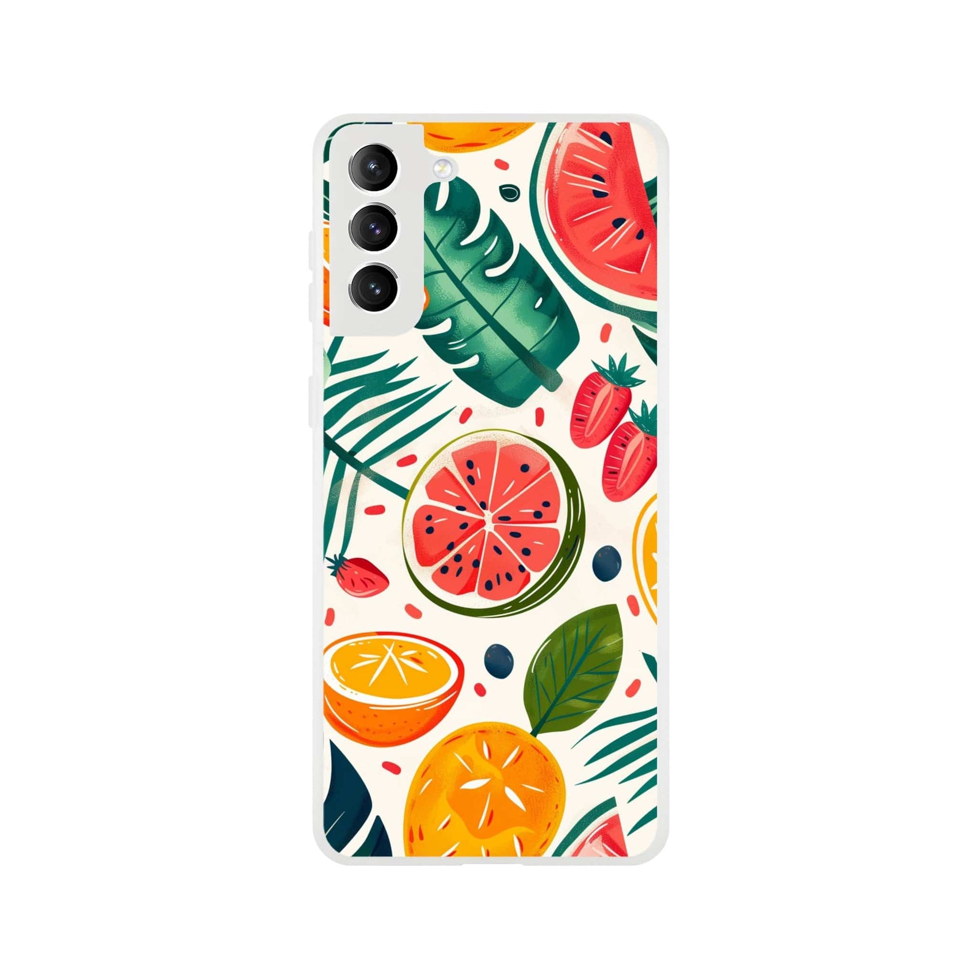 TrendyGuard Print Material Flexi case / Samsung - Galaxy S21 Plus Fruit & Tropics iPhone & Samsung Cases