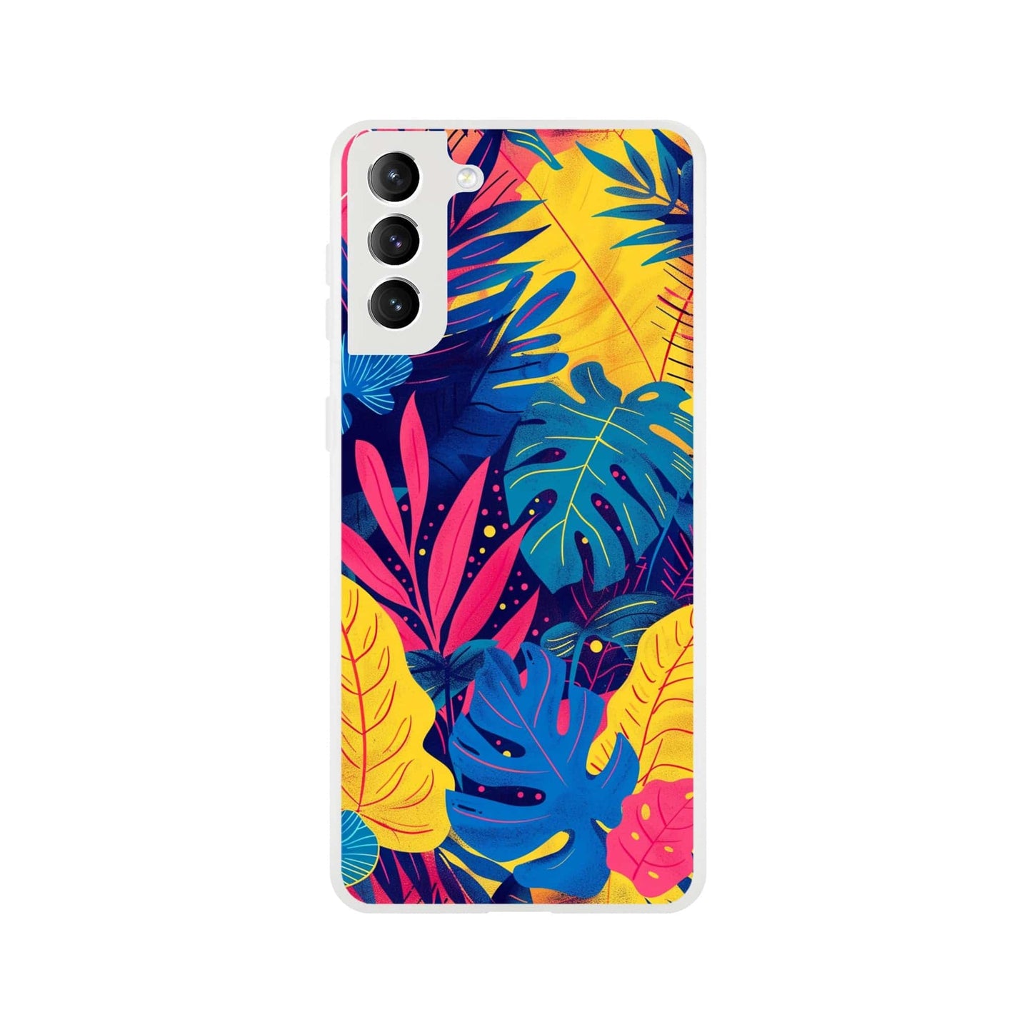 TrendyGuard Print Material Flexi case / Samsung - Galaxy S21 Plus Neon Tropics iPhone & Samsung Cases