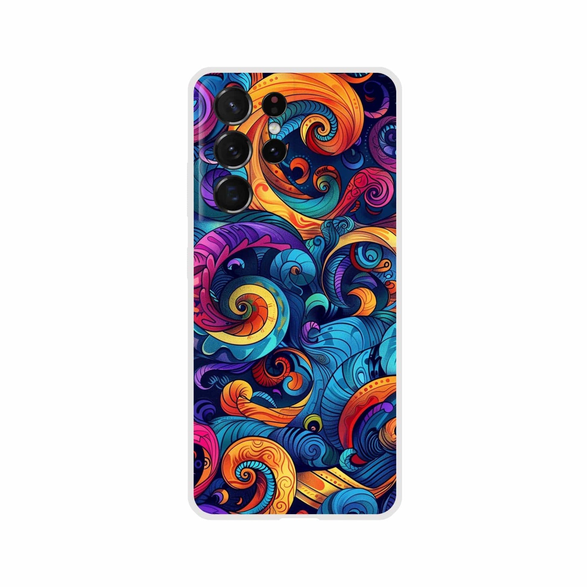 TrendyGuard Print Material Flexi case / Samsung - Galaxy S21 Ultra Color Swirl iPhone & Samsung Cases