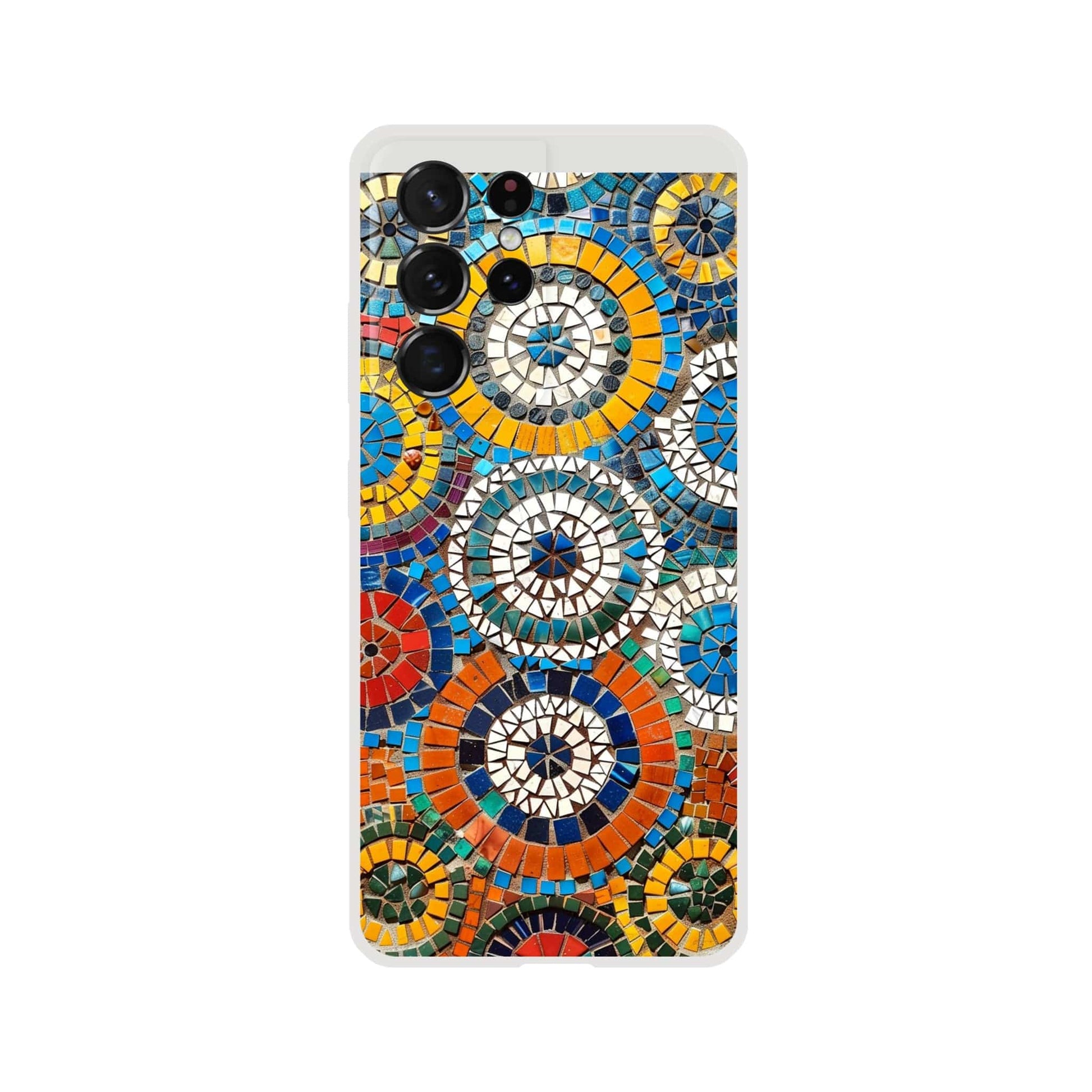 TrendyGuard Print Material Flexi case / Samsung - Galaxy S21 Ultra Color Tiles iPhone & Samsung Cases