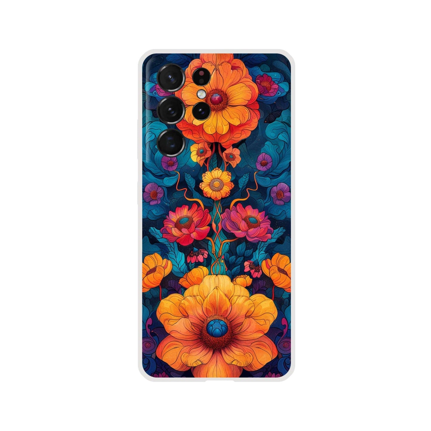 TrendyGuard Print Material Flexi case / Samsung - Galaxy S21 Ultra Flower Power iPhone & Samsung Cases