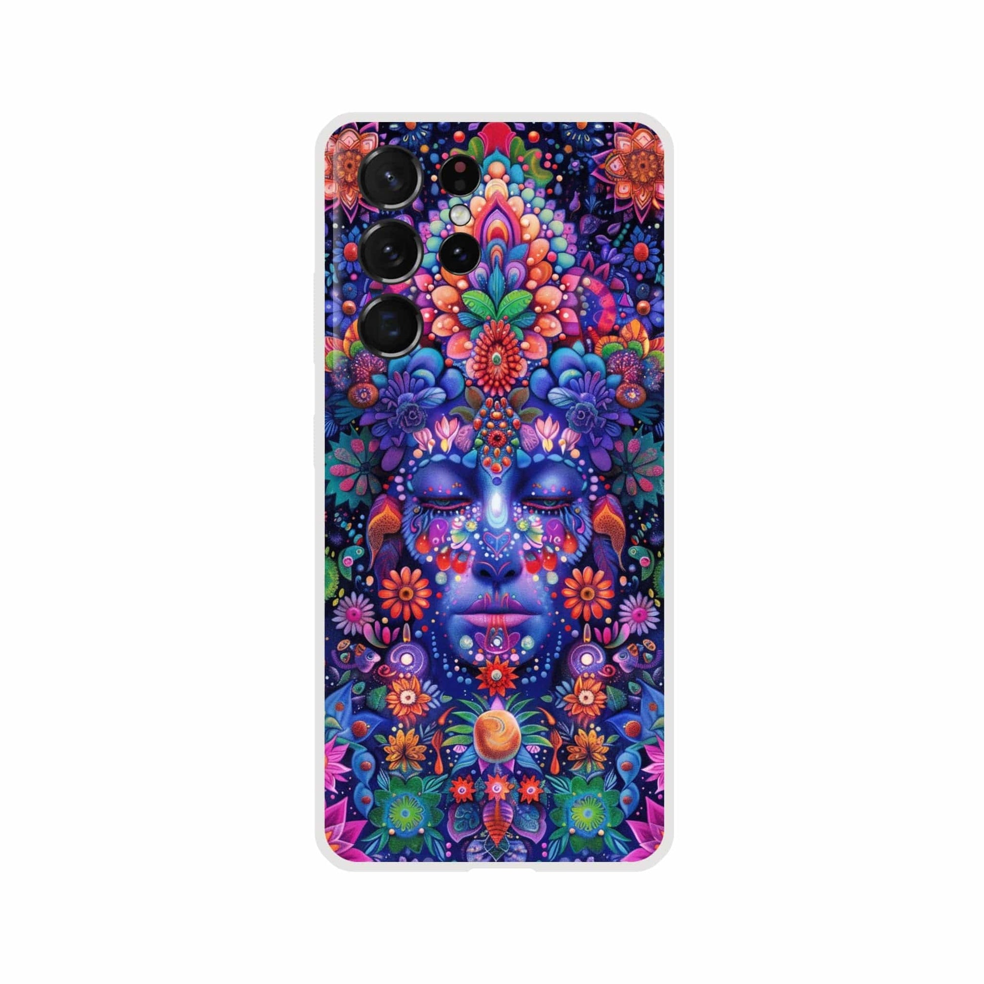 TrendyGuard Print Material Flexi case / Samsung - Galaxy S21 Ultra Flower Spirit iPhone & Samsung Cases