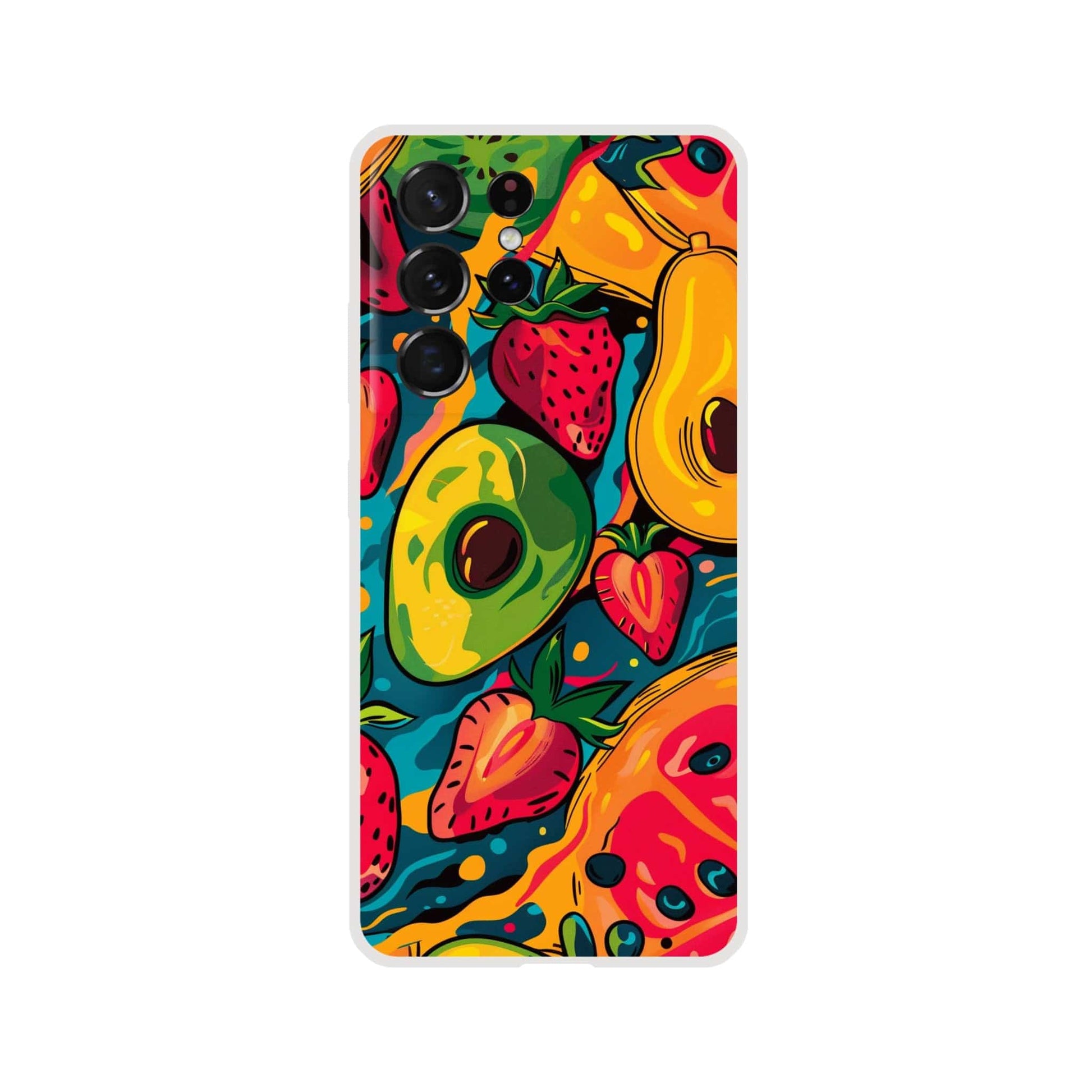 TrendyGuard Print Material Flexi case / Samsung - Galaxy S21 Ultra Fruit Monster iPhone & Samsung Cases