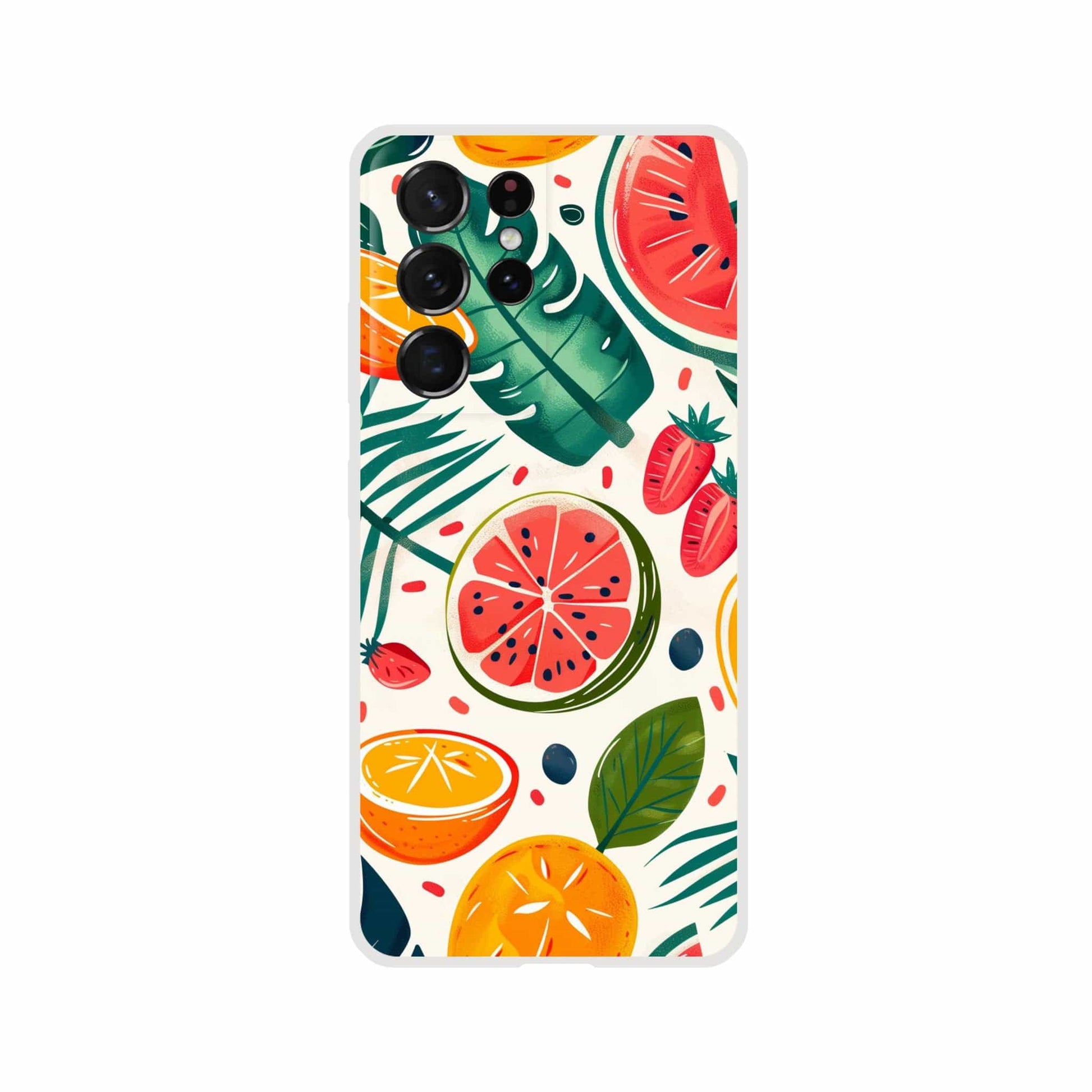 TrendyGuard Print Material Flexi case / Samsung - Galaxy S21 Ultra Fruit & Tropics iPhone & Samsung Cases