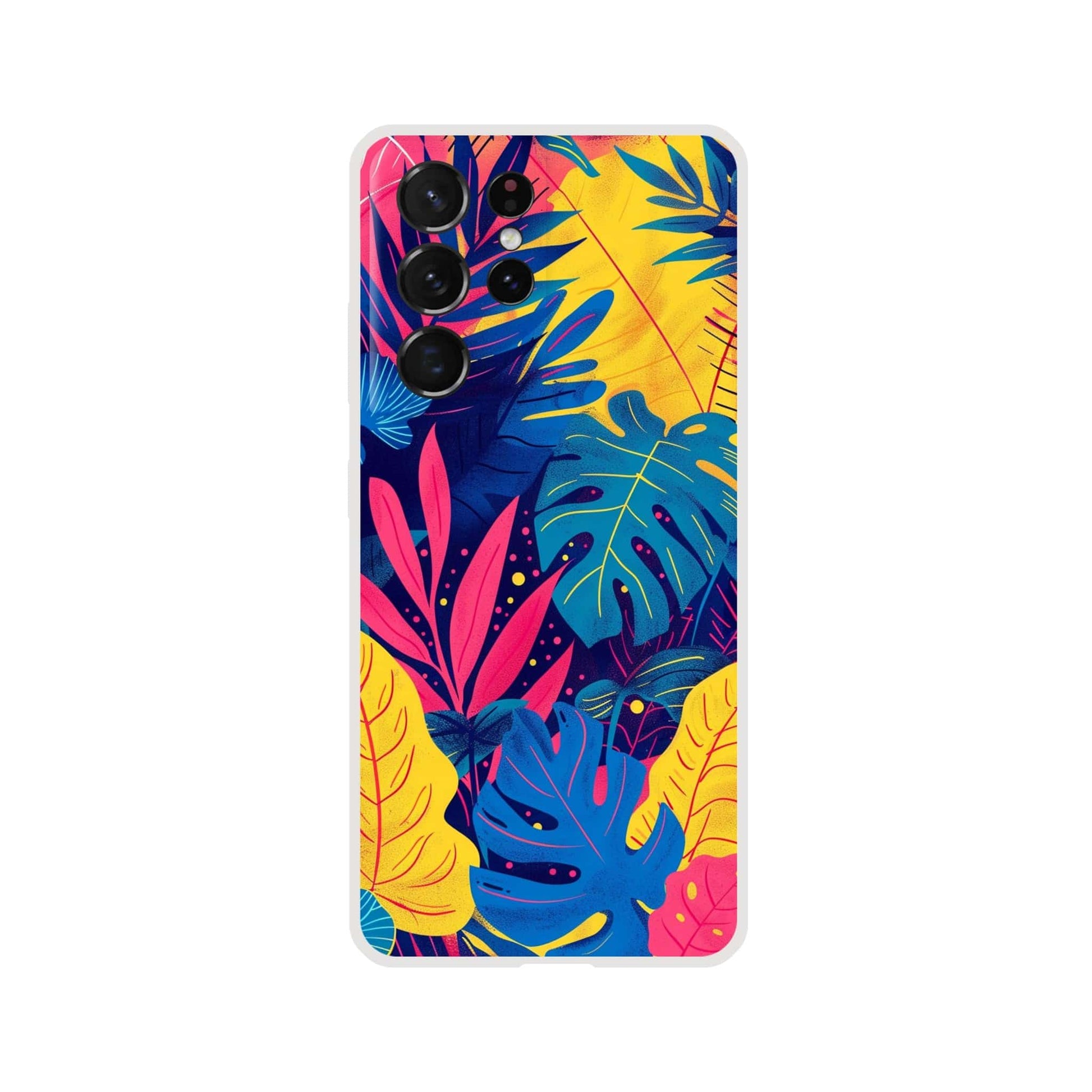 TrendyGuard Print Material Flexi case / Samsung - Galaxy S21 Ultra Neon Tropics iPhone & Samsung Cases