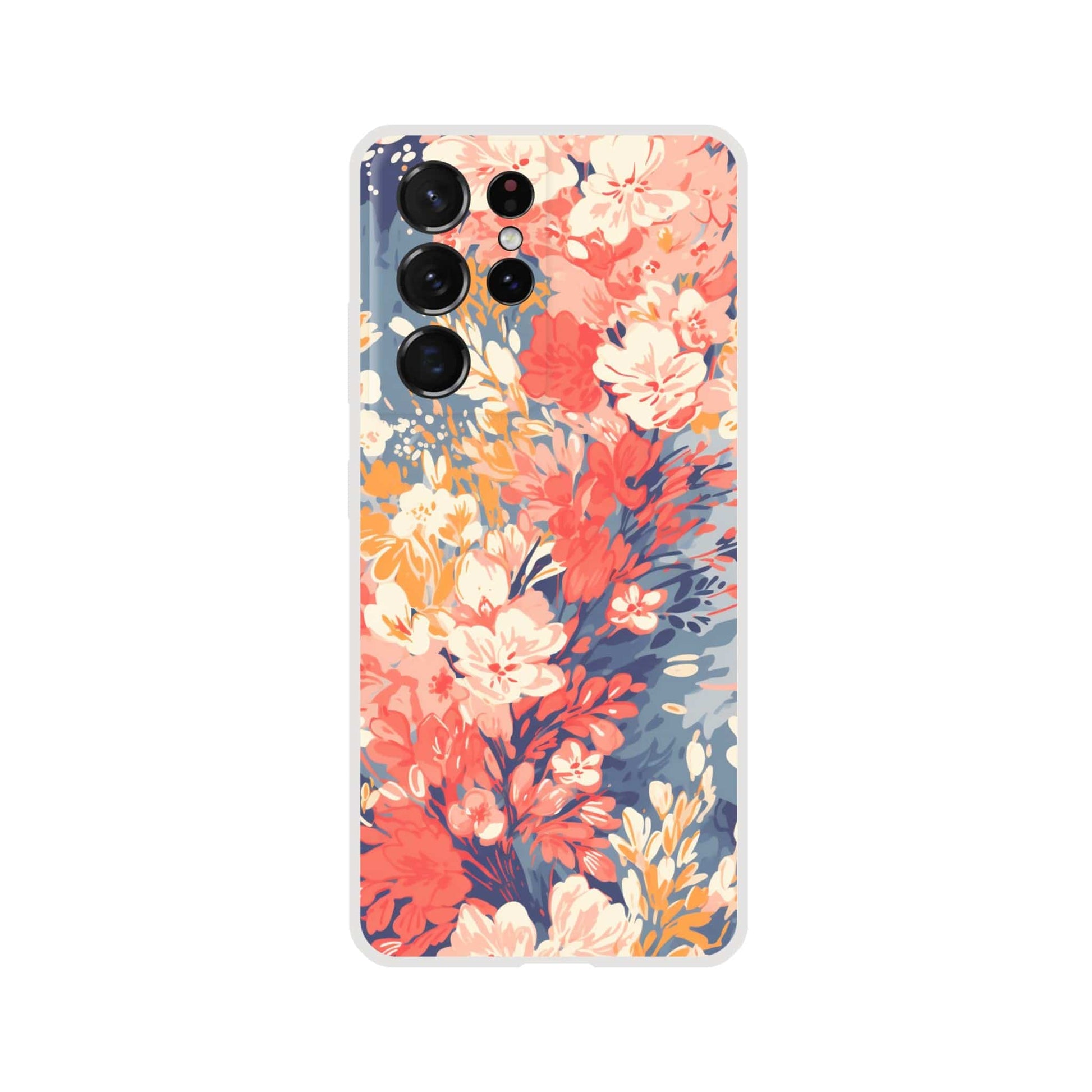 TrendyGuard Print Material Flexi case / Samsung - Galaxy S21 Ultra Pastel Flora iPhone & Samsung Cases