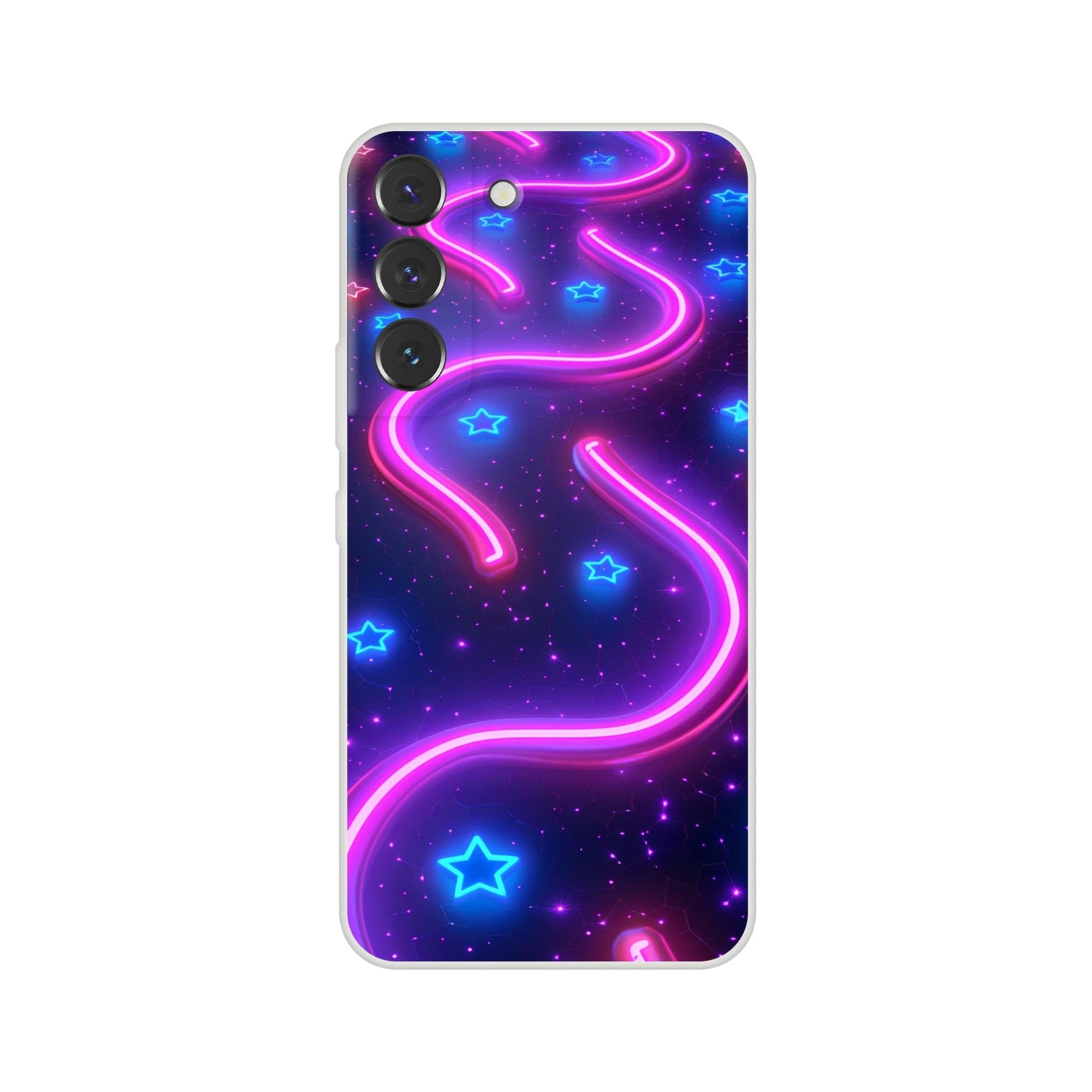 TrendyGuard Print Material Flexi case / Samsung - Galaxy S22 Neon Pathways iPhone & Samsung Cases