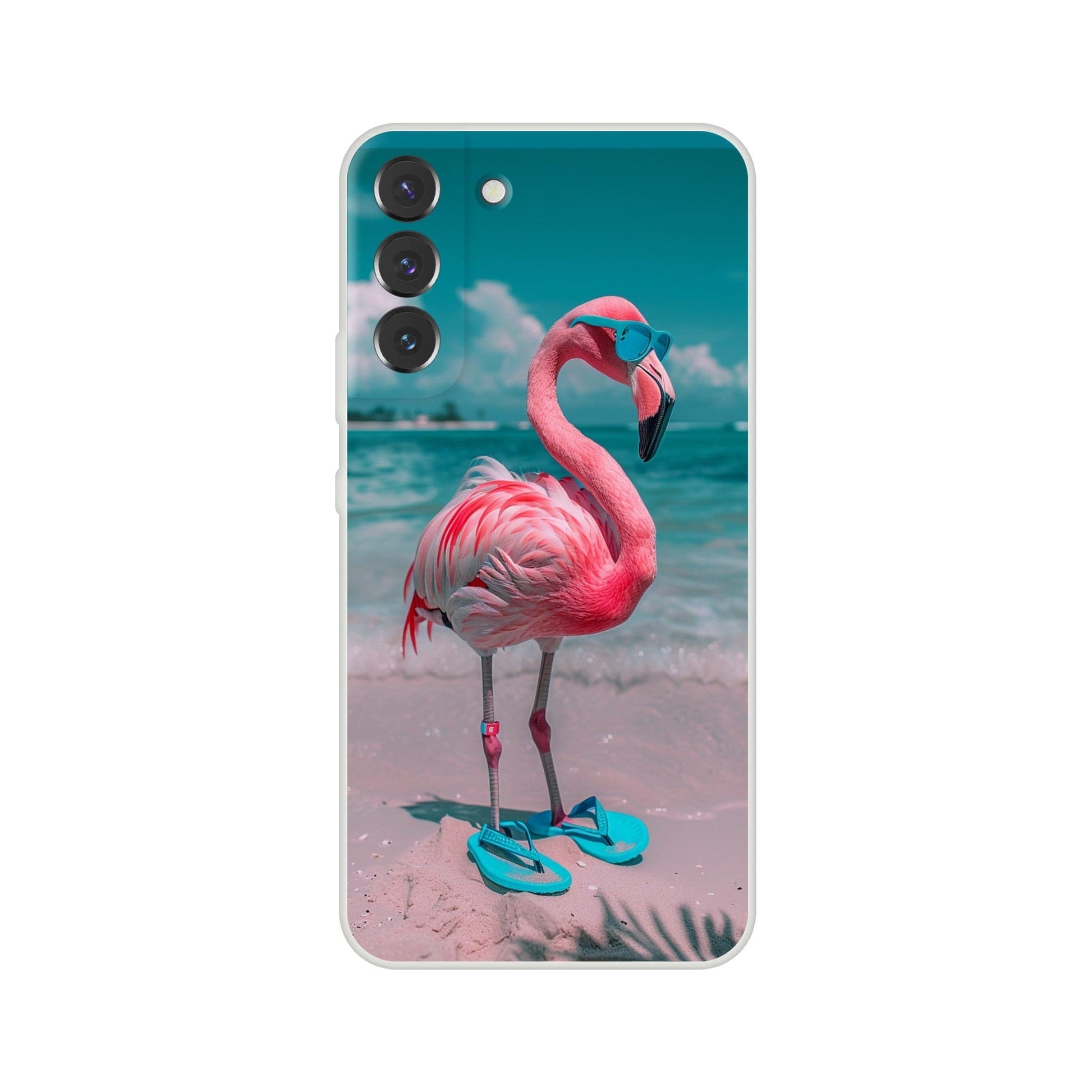 TrendyGuard Print Material Flexi case / Samsung - Galaxy S22 Plus Aruba Flamingo iPhone & Samsung Cases
