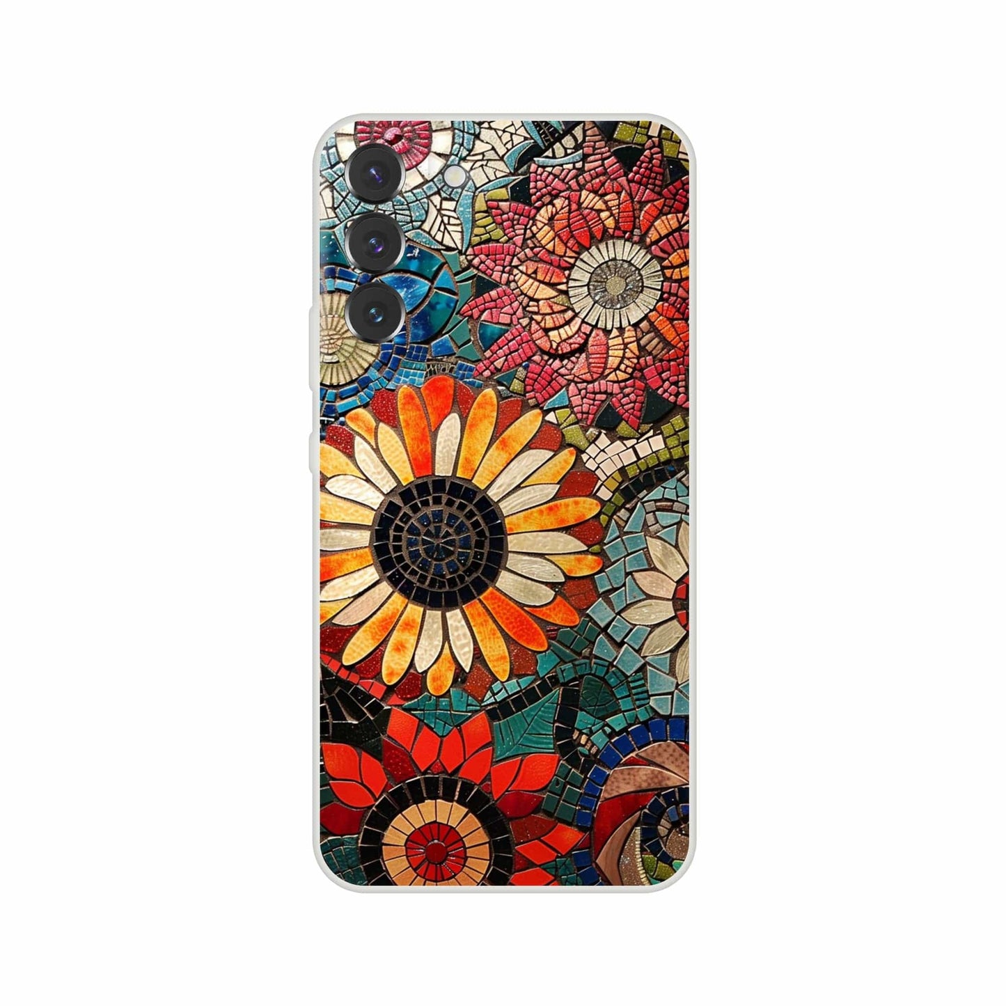 TrendyGuard Print Material Flexi case / Samsung - Galaxy S22 Plus Floral Garden Tile iPhone & Samsung Cases