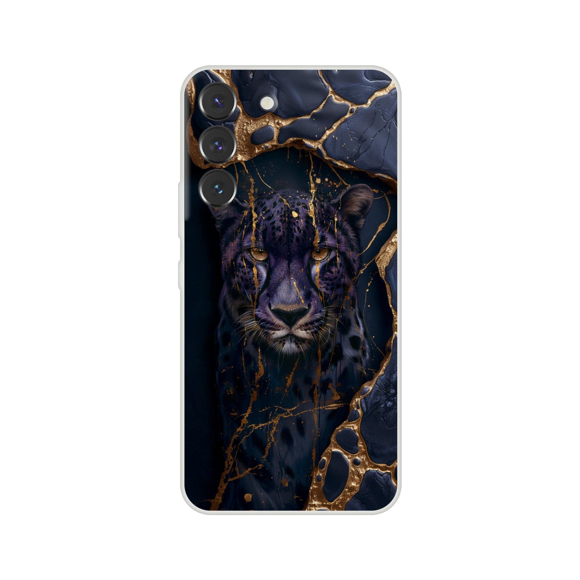 TrendyGuard Print Material Flexi case / Samsung - Galaxy S22 Purple Cheetah iPhone & Samsung Cases