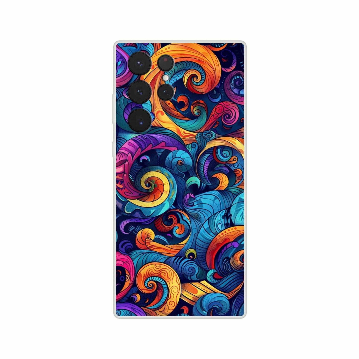 TrendyGuard Print Material Flexi case / Samsung - Galaxy S22 Ultra Color Swirl iPhone & Samsung Cases