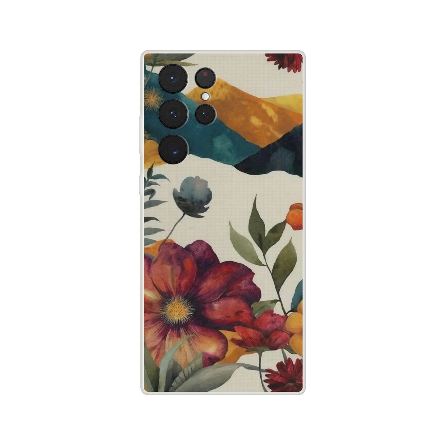 TrendyGuard Print Material Flexi case / Samsung - Galaxy S22 Ultra Floral Hillside iPhone & Samsung Cases